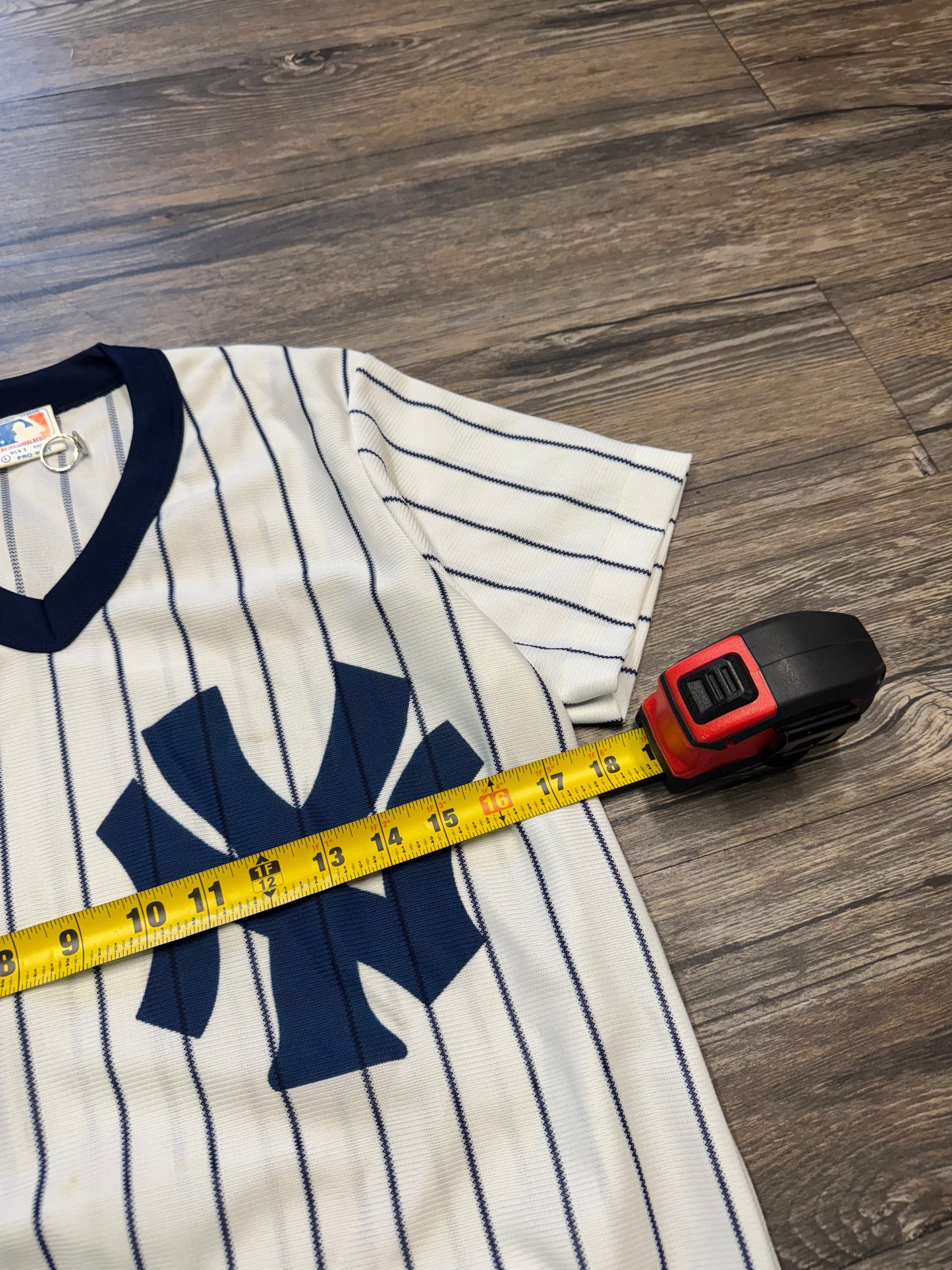 YANKEE 80’s PIN STRIPE MESH TEE (M)