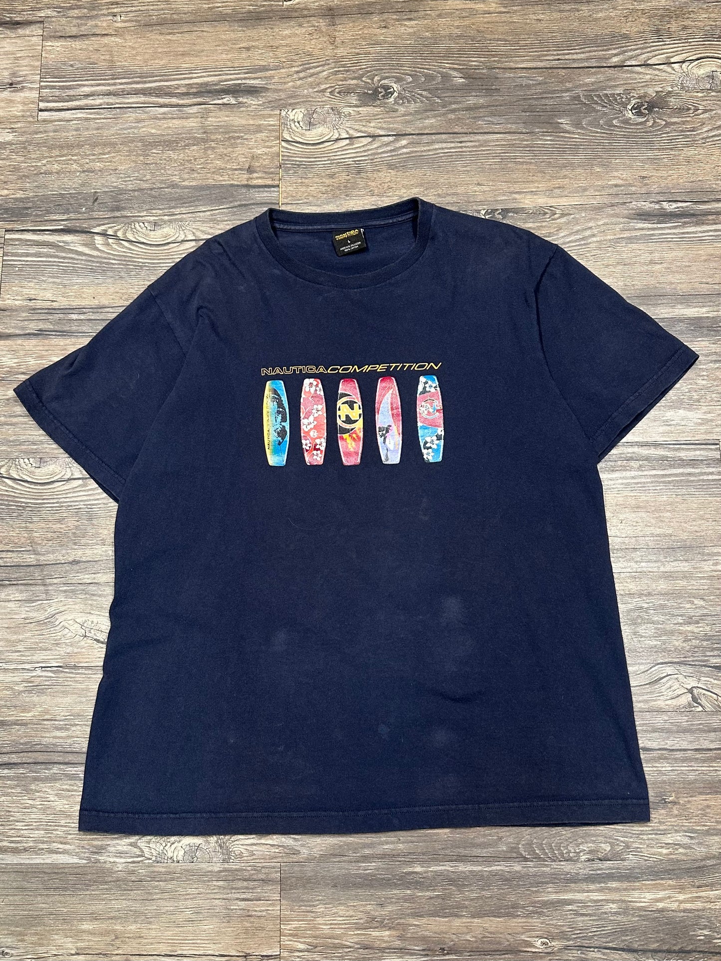 NAUTICA COMPETITION SURFBOARD GRAPHIC T-SHIRT