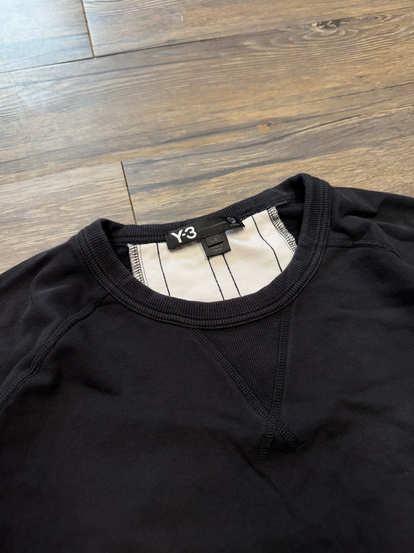 ADIDAS Y-3 KNIT ZIPPER SWEATER (L)