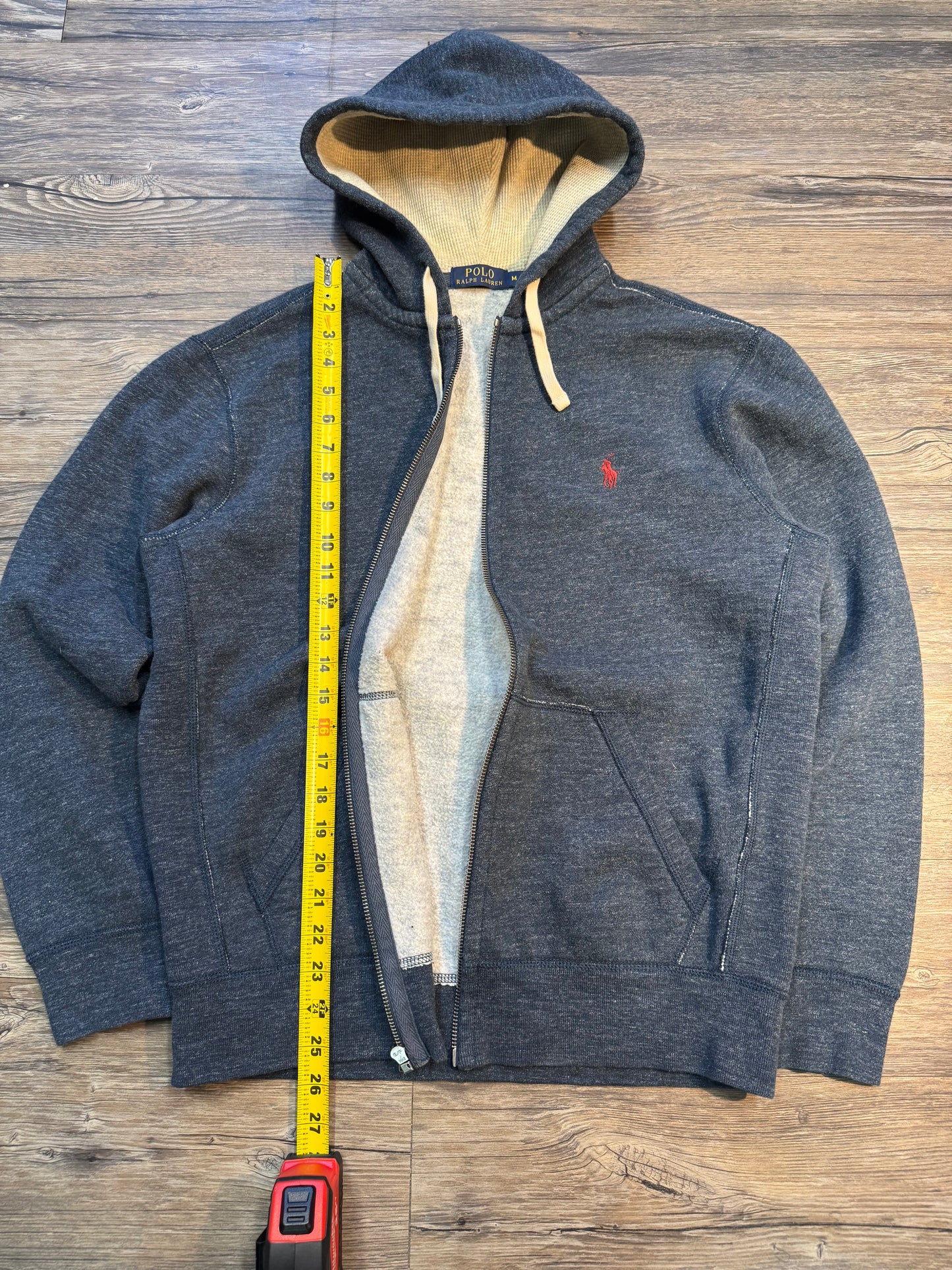 POLO RALPH LAUREN ZIP-UP HOODIE (M)