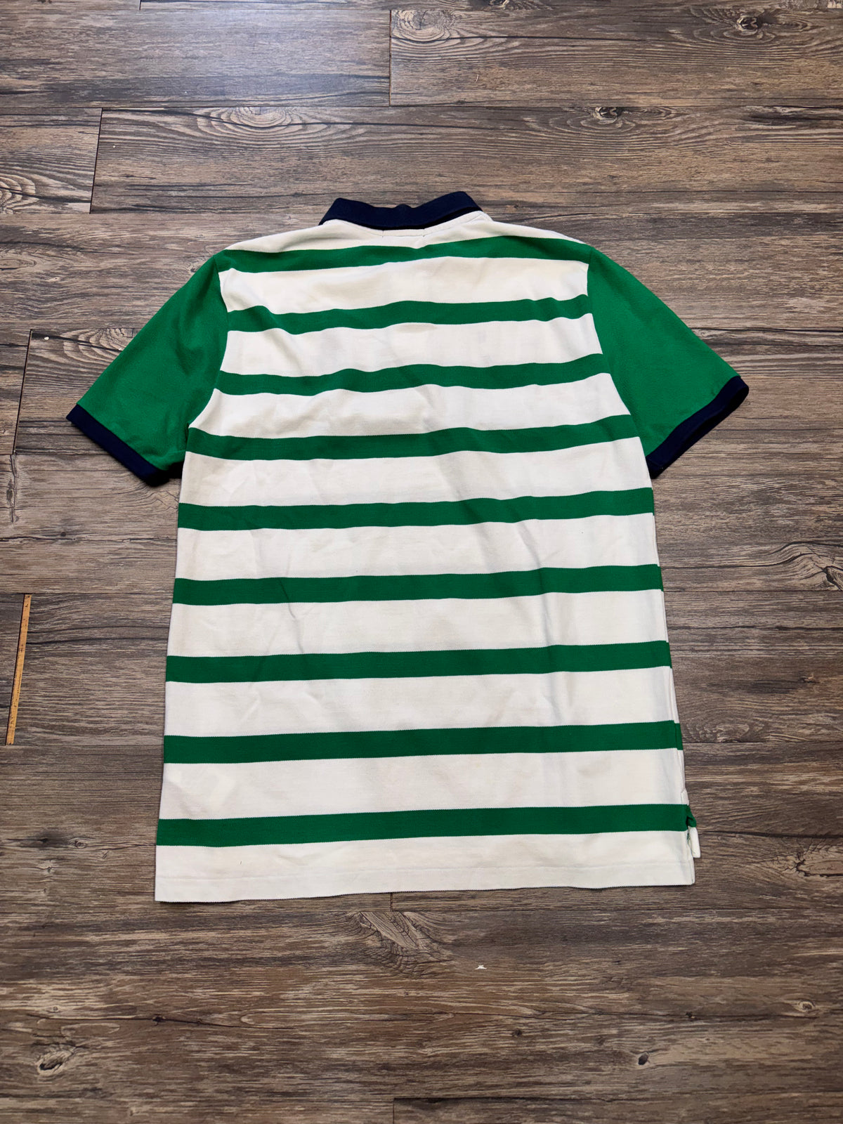 POLO RALPH LAUREN
STRIPED BIG PONY CREST POLO (M)