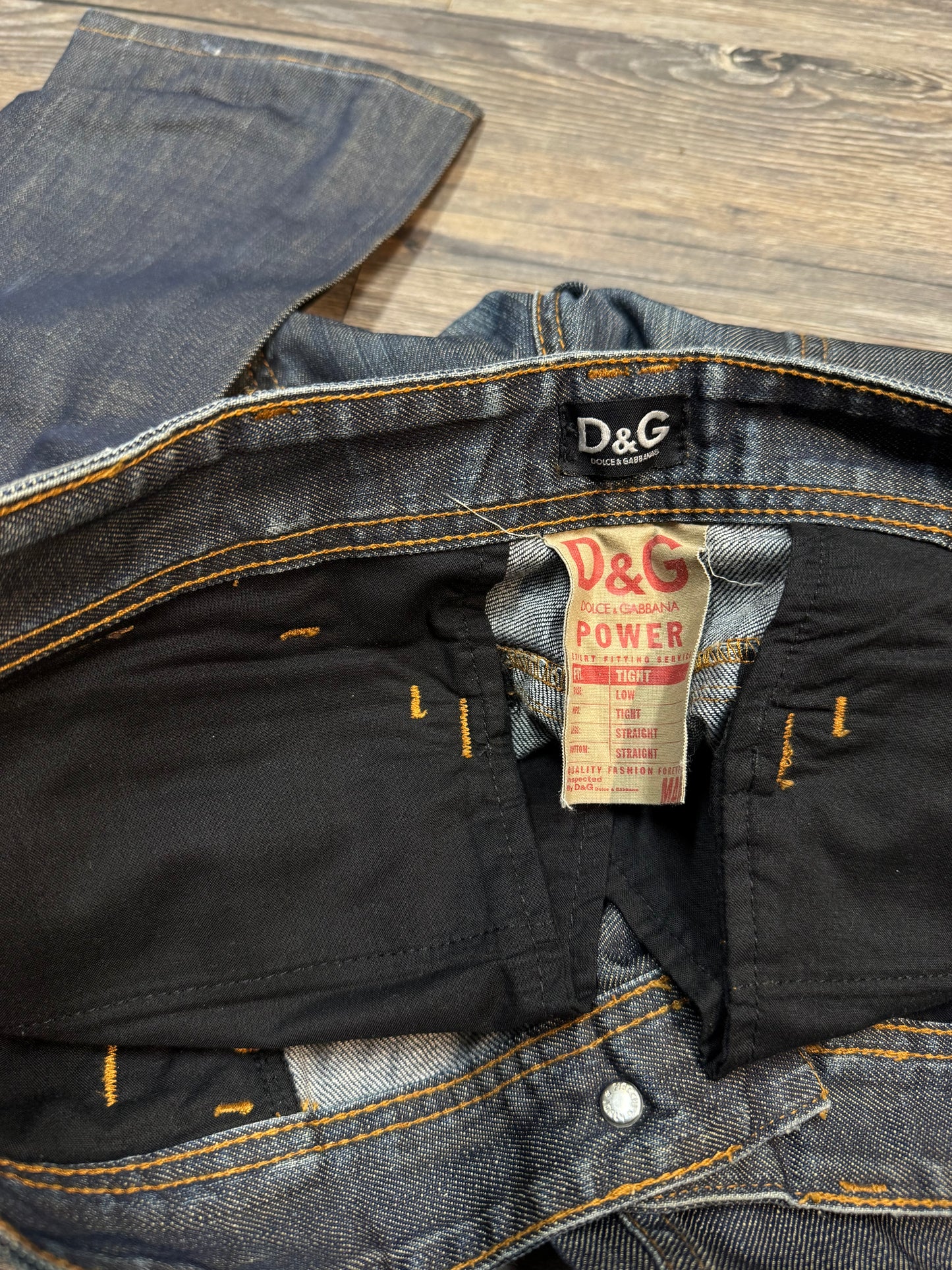 DOLCE & GABBANA SELVEDGE DENIM (34)