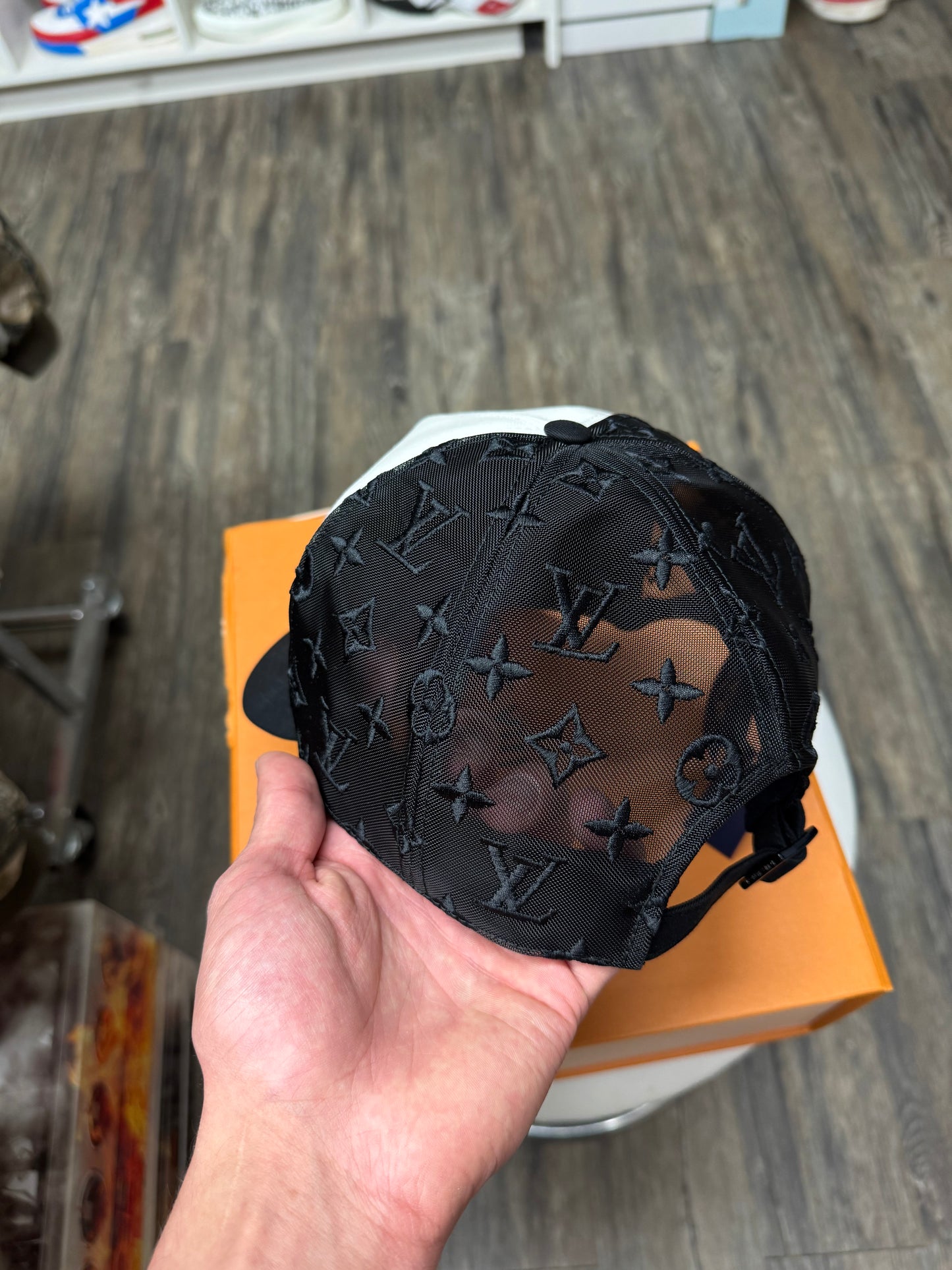 LV X GOLF THE CREATOR MESH SNAP BACK HAT (OS)