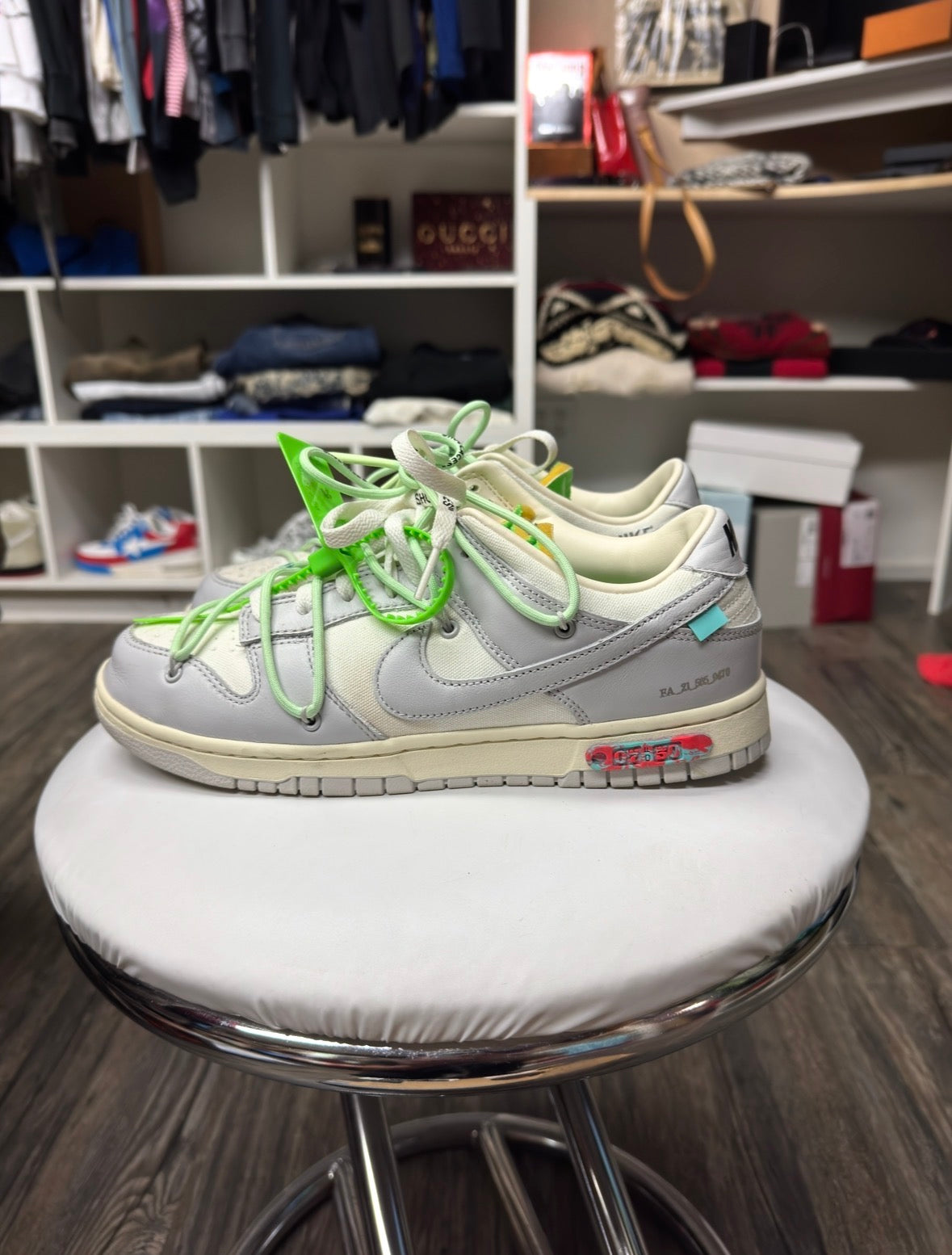 OFF-WHITE NIKE DUNK LOW 7 OF 50 (10)