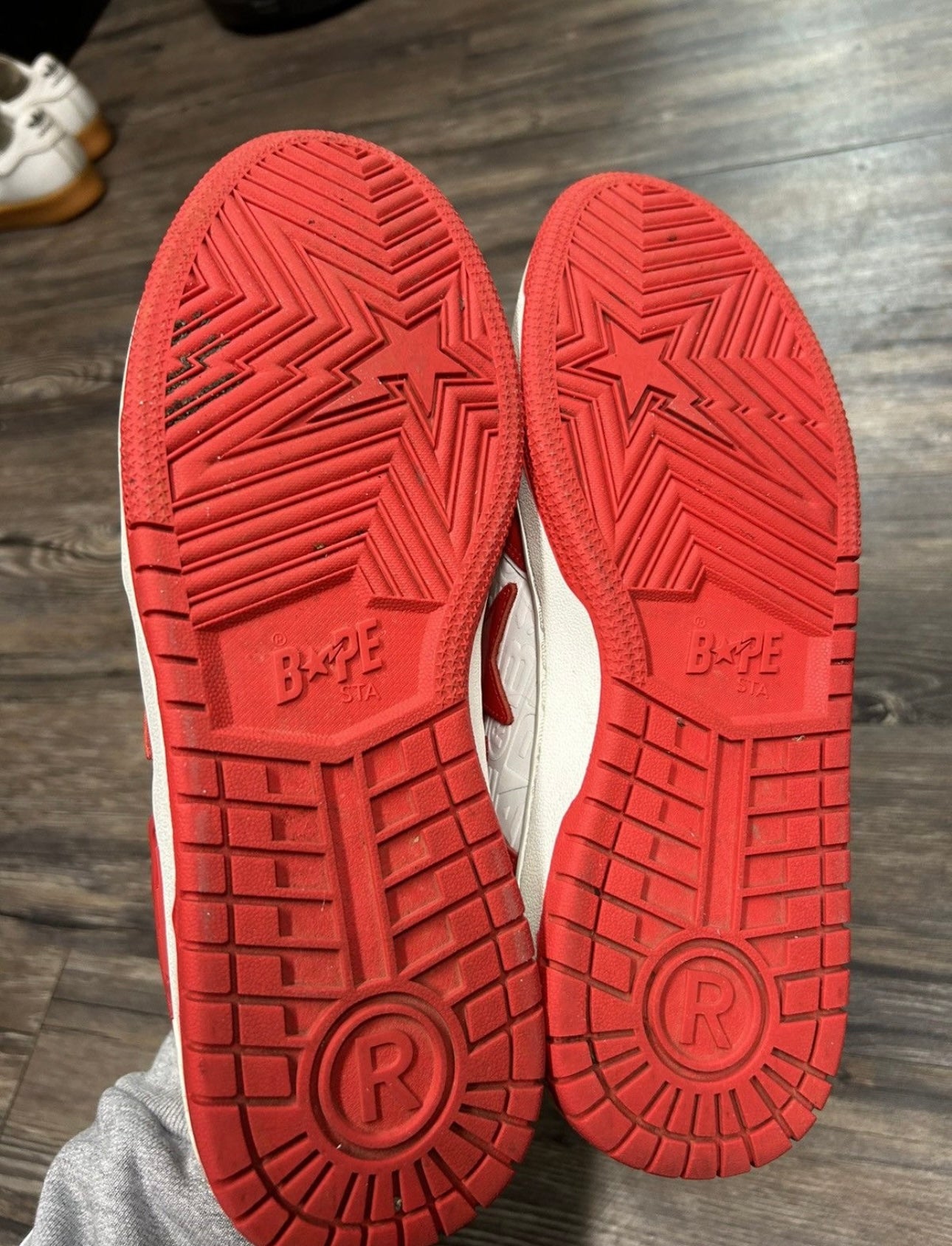 BAPESTA SK8 STA SNEAKERS (M 9)