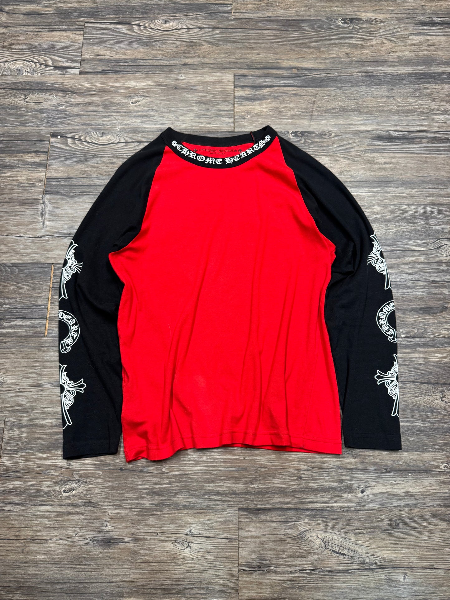CHROME HEARTS AOP BASEBALL LONGSLEEVE (L)