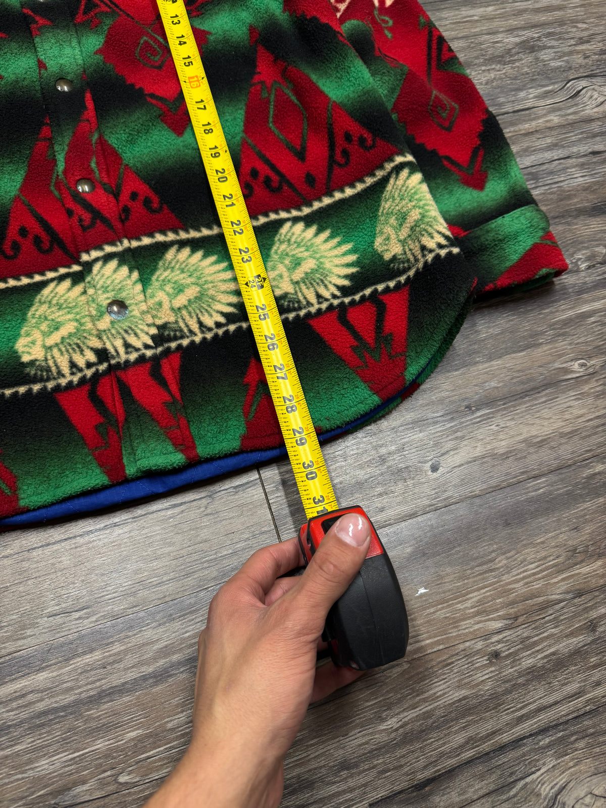 POLO RALPH LAUREN AZTEC SHERPA JACKET (L)