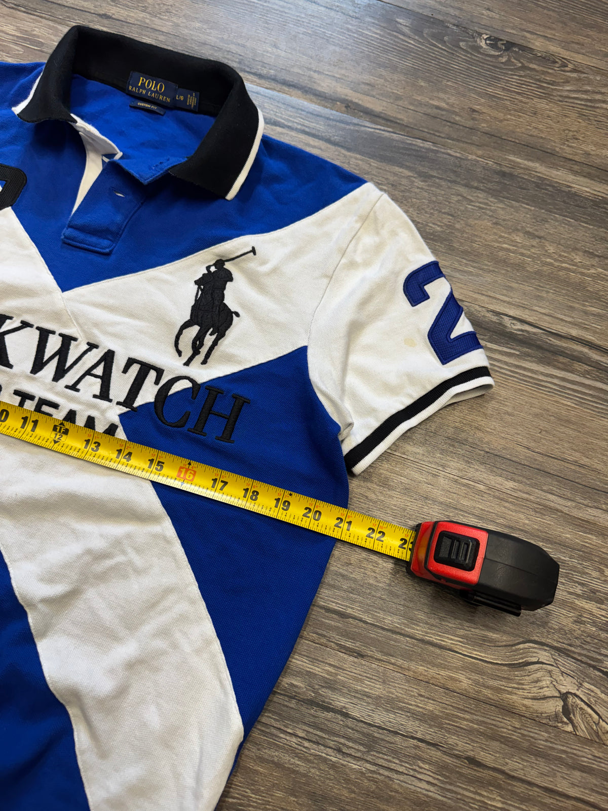 POLO RALPH LAUREN BLACKWATCH POLO TEAM BIG PONY POLO (L)