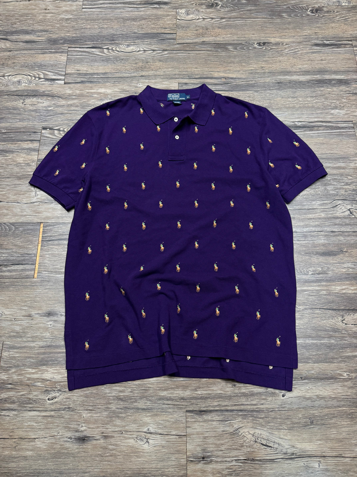 POLO RALPH LAUREN MULTI LOGO POLO (XL)