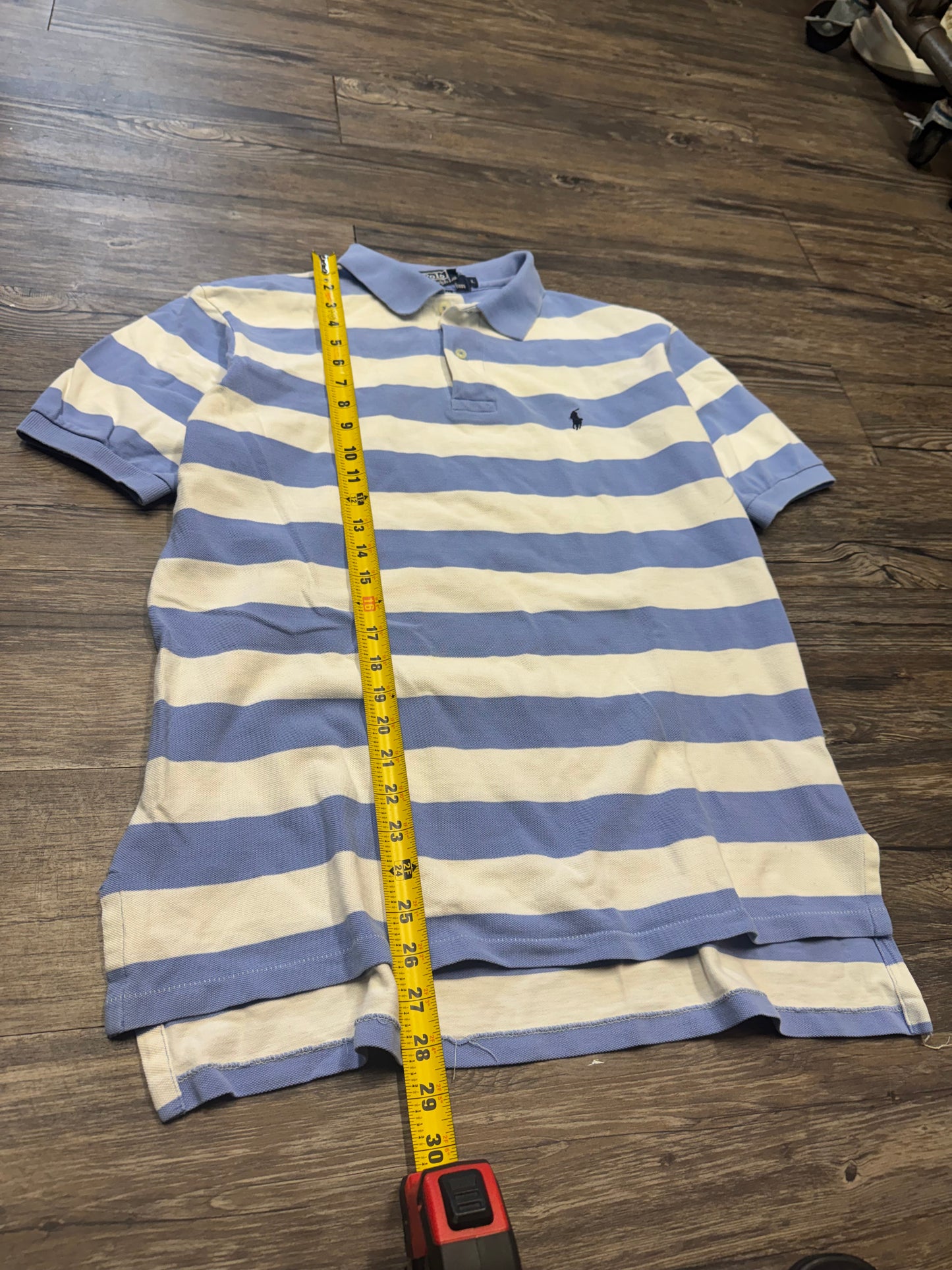 POLO RALPH LAUREN STRIPED POLO (L)