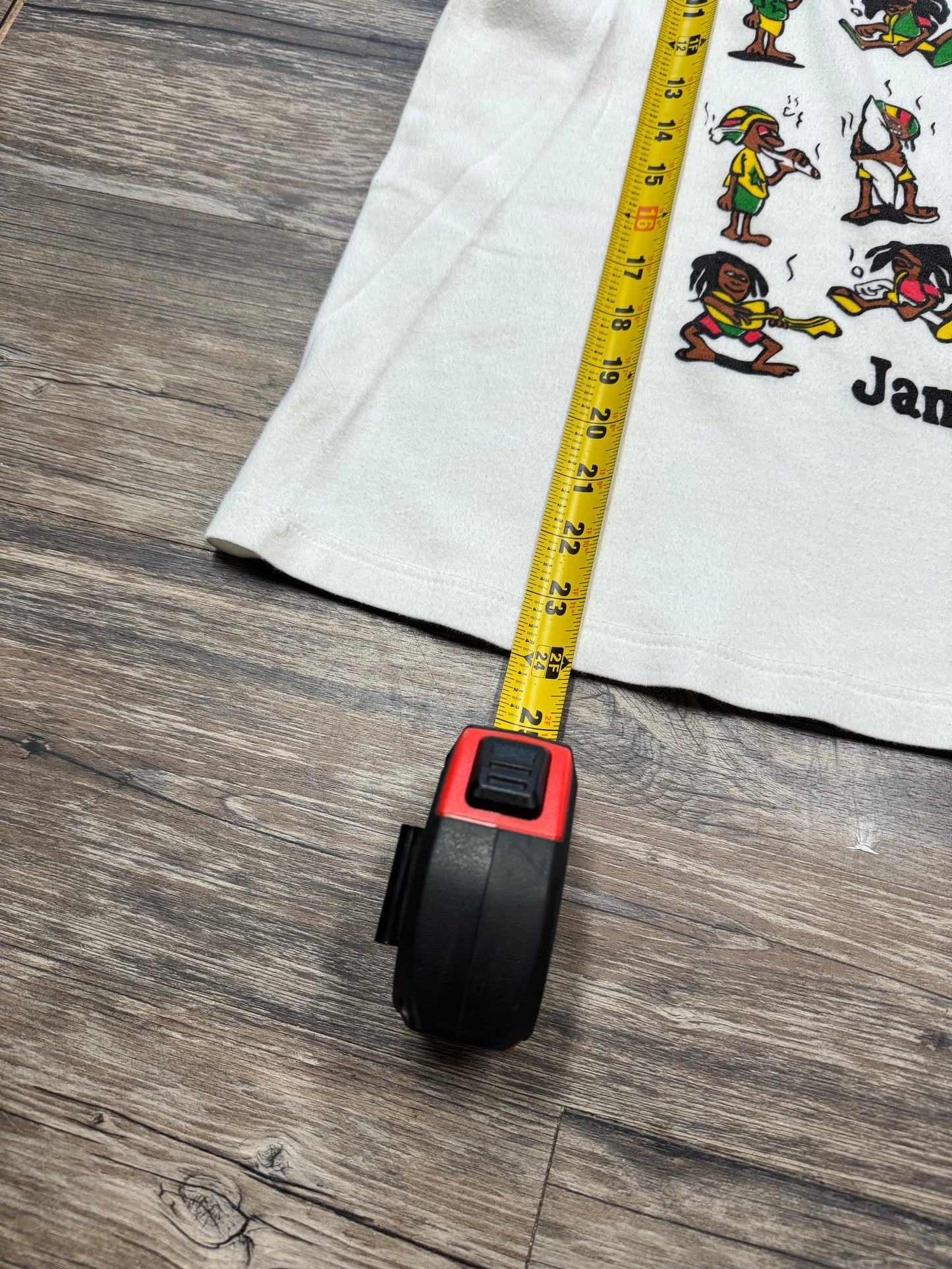 VINTAGE 1990 JAMAICA RASTA T-SHIRT (M)