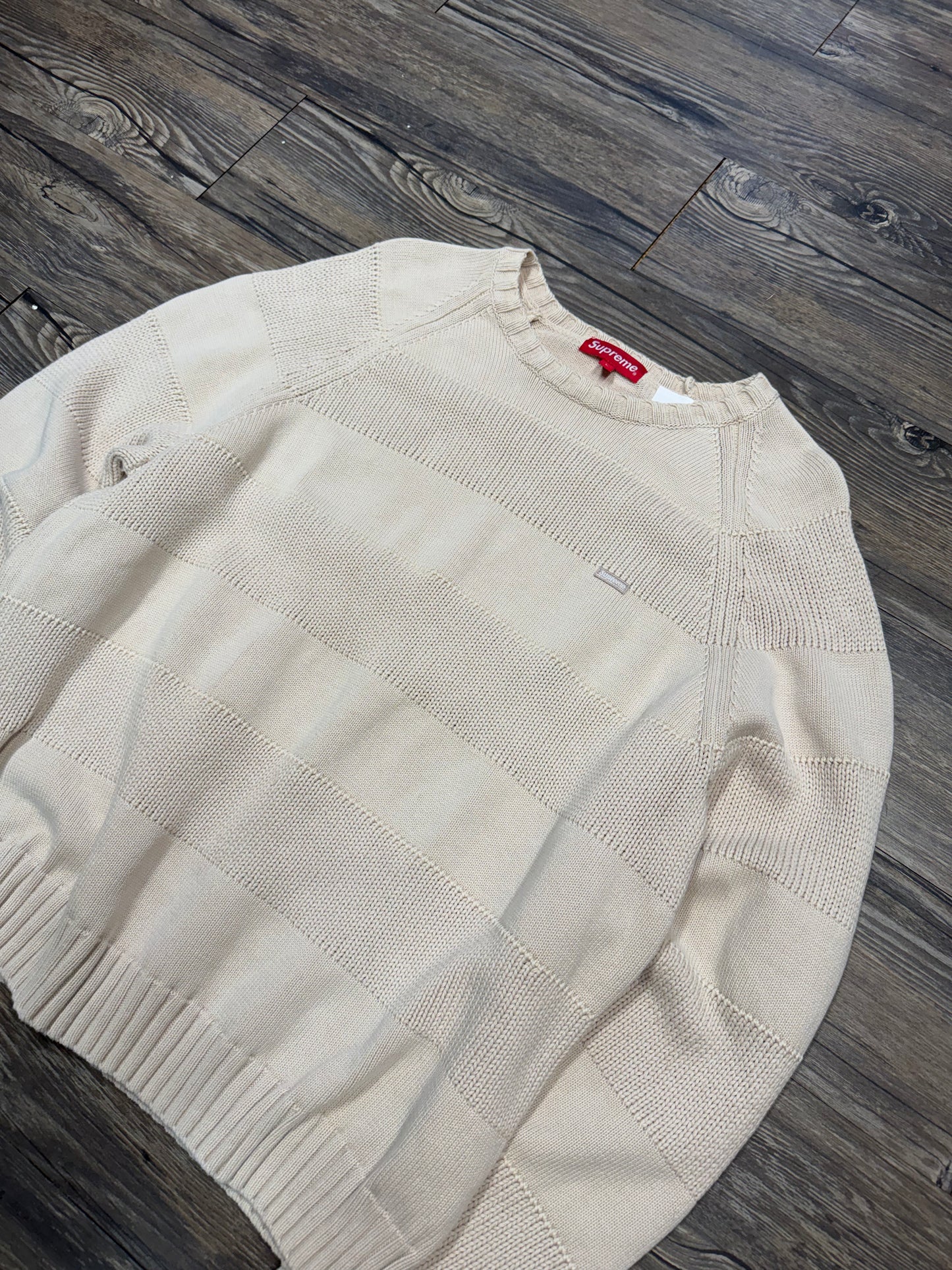 SUPREME TWO TONE KNIT LONG SLEEVE (L)