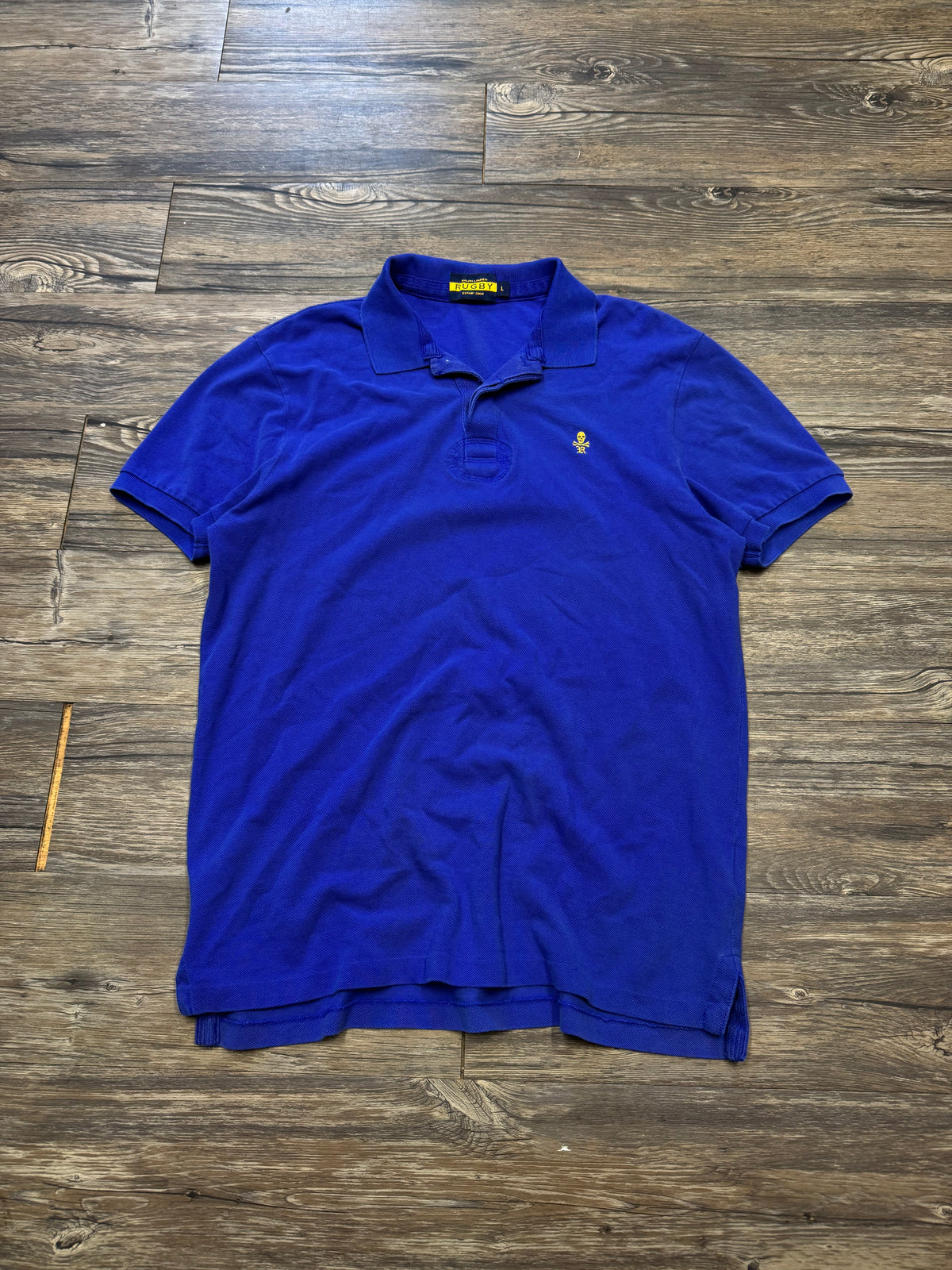 POLO RALPH LAUREN RUGBY SKULL & CROSSBONES POLO (L)