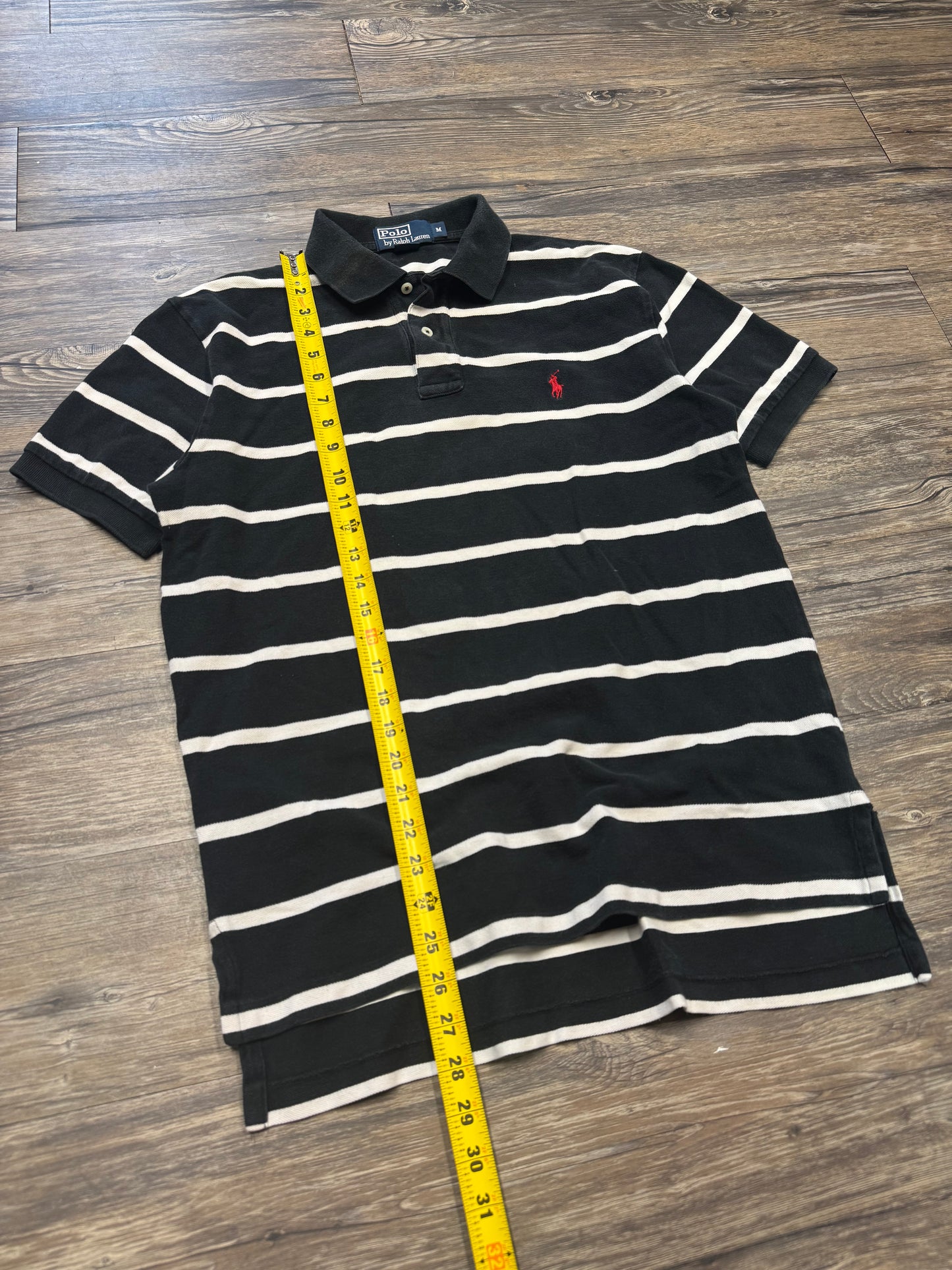 POLO RALPH LAUREN STRIPED POLO (M)