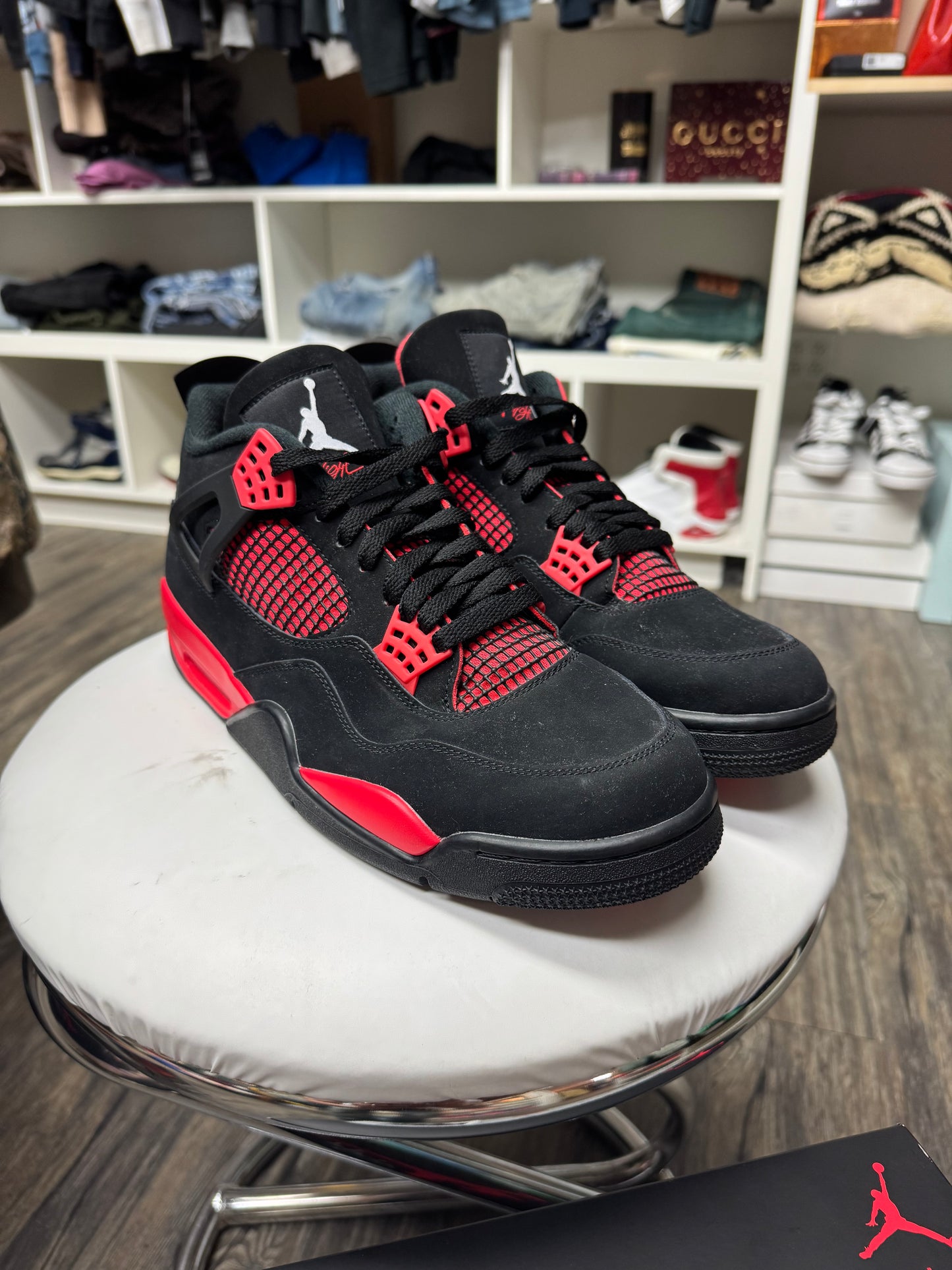 NIKE AIR JORDAN 4 RED THUNDER (12)