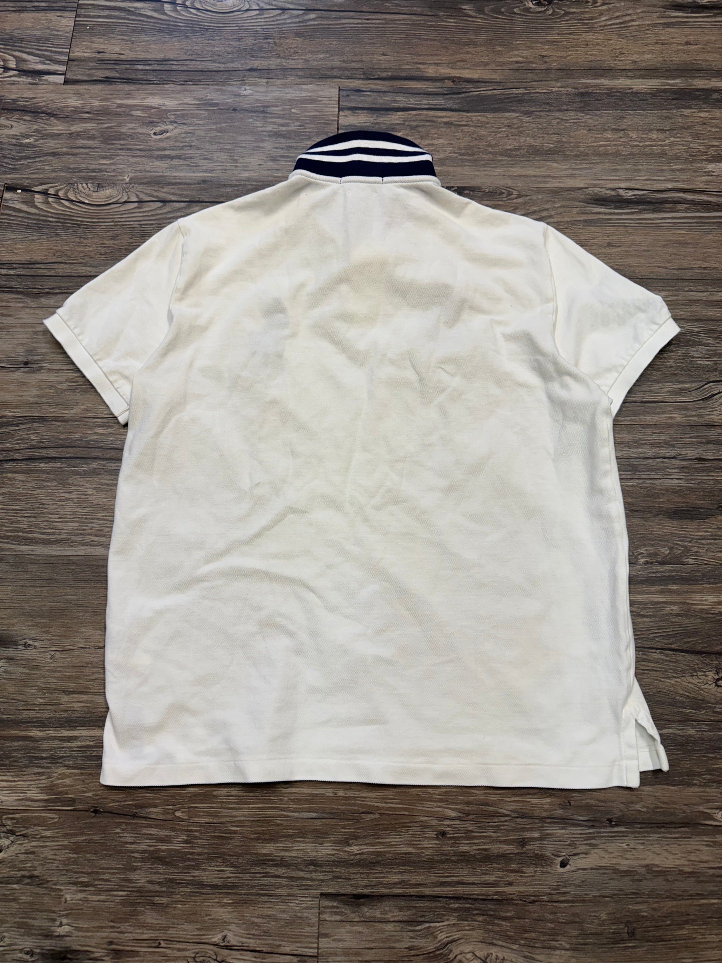 RALPH LAUREN STRIPED BIG PONY POLO (L)