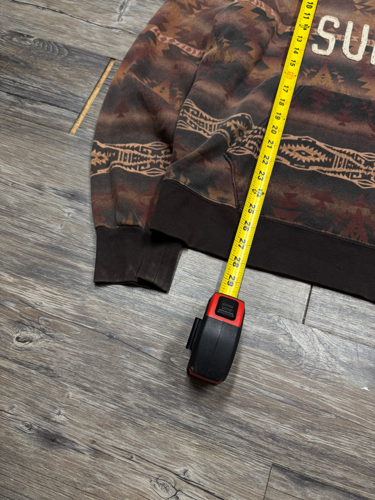 POLO RALPH LAUREN DENIM & SUPPLY AZTEC HOODIE (L)