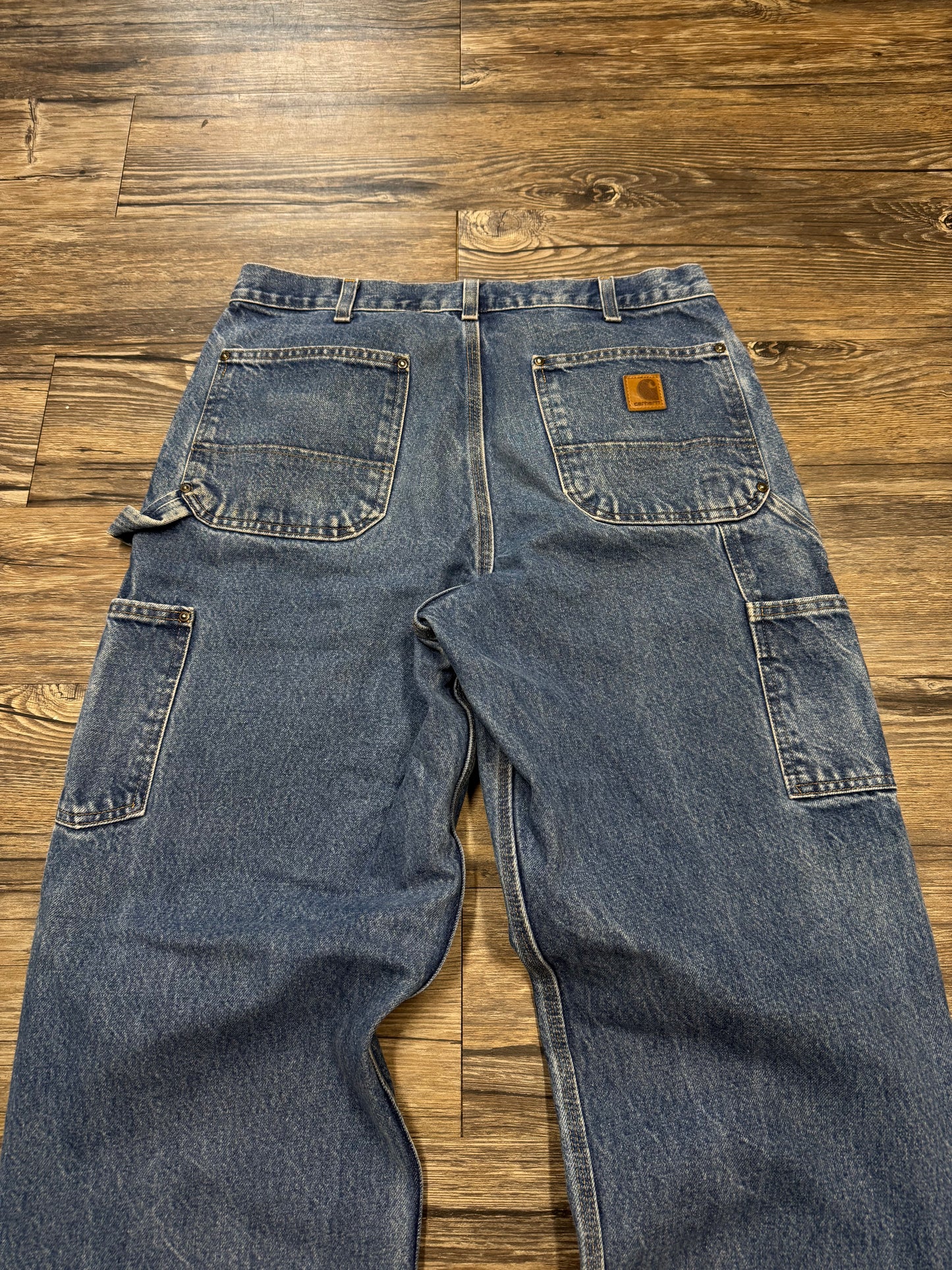 CARHARTT VINTAGE DOUBLE KNEE JEANS (34x32)