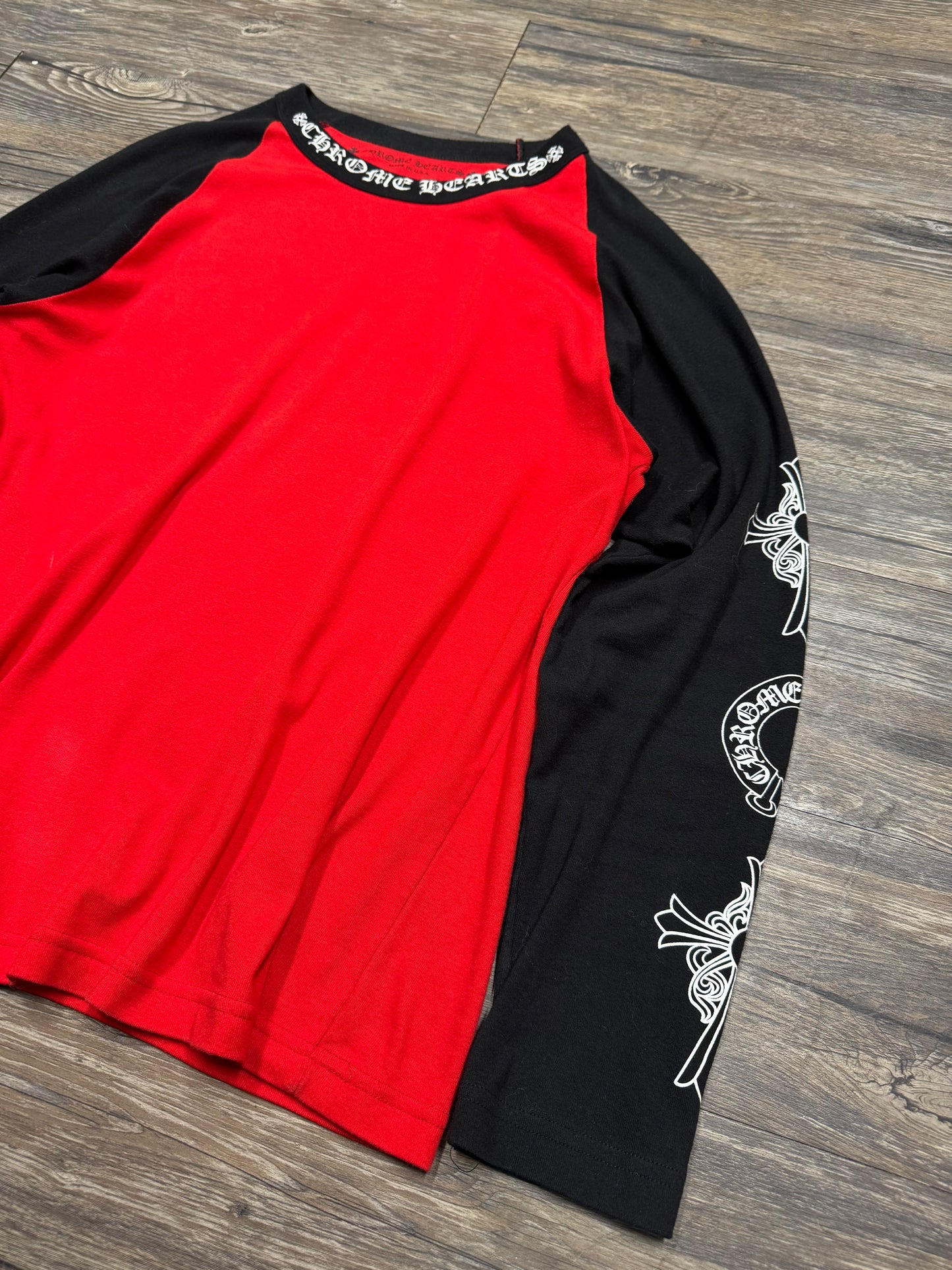 CHROME HEARTS AOP BASEBALL LONGSLEEVE (L)