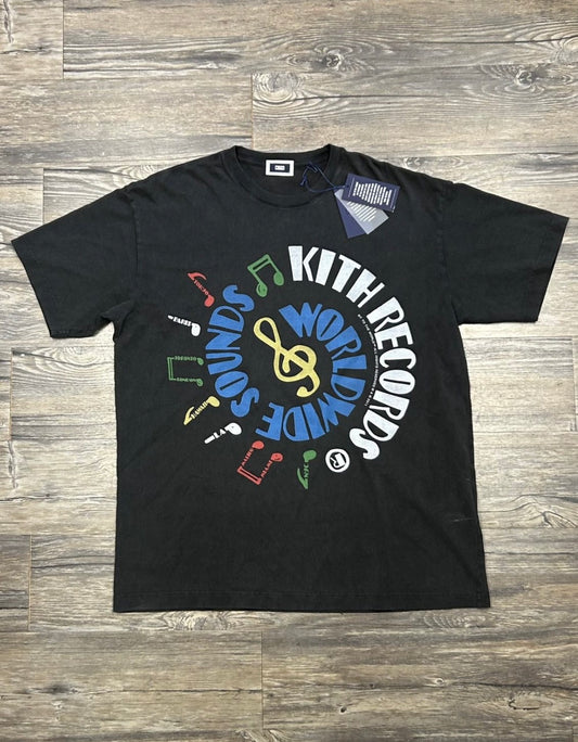 KITH WORLDWIDE SOUNDS T-SHIRT (LARGE)