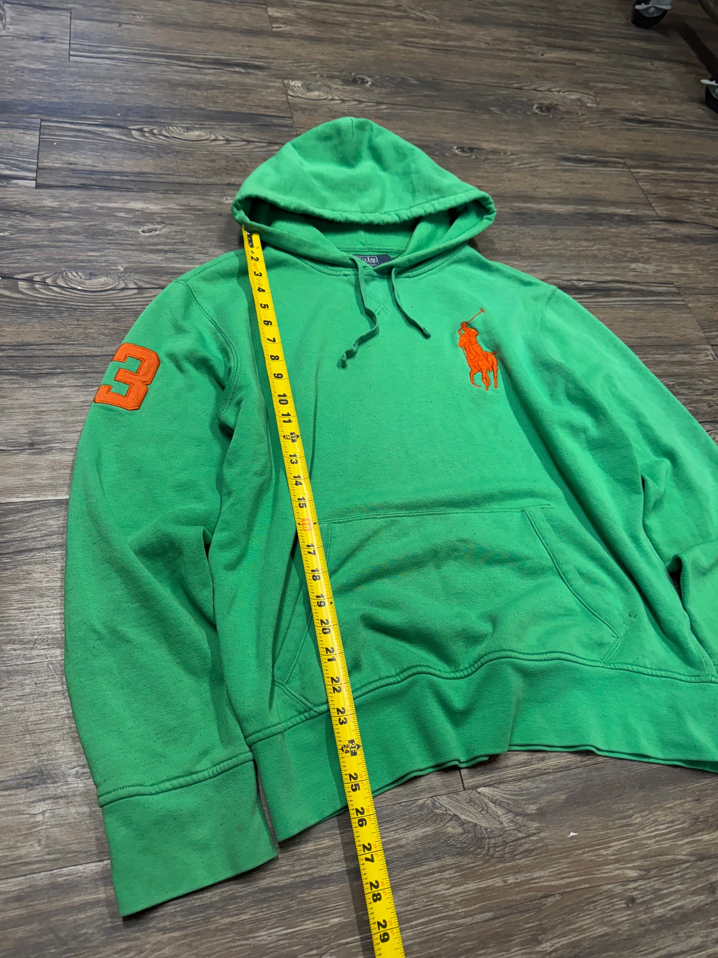 POLO RALPH LAUREN BIG HORSE HOODIE (L)