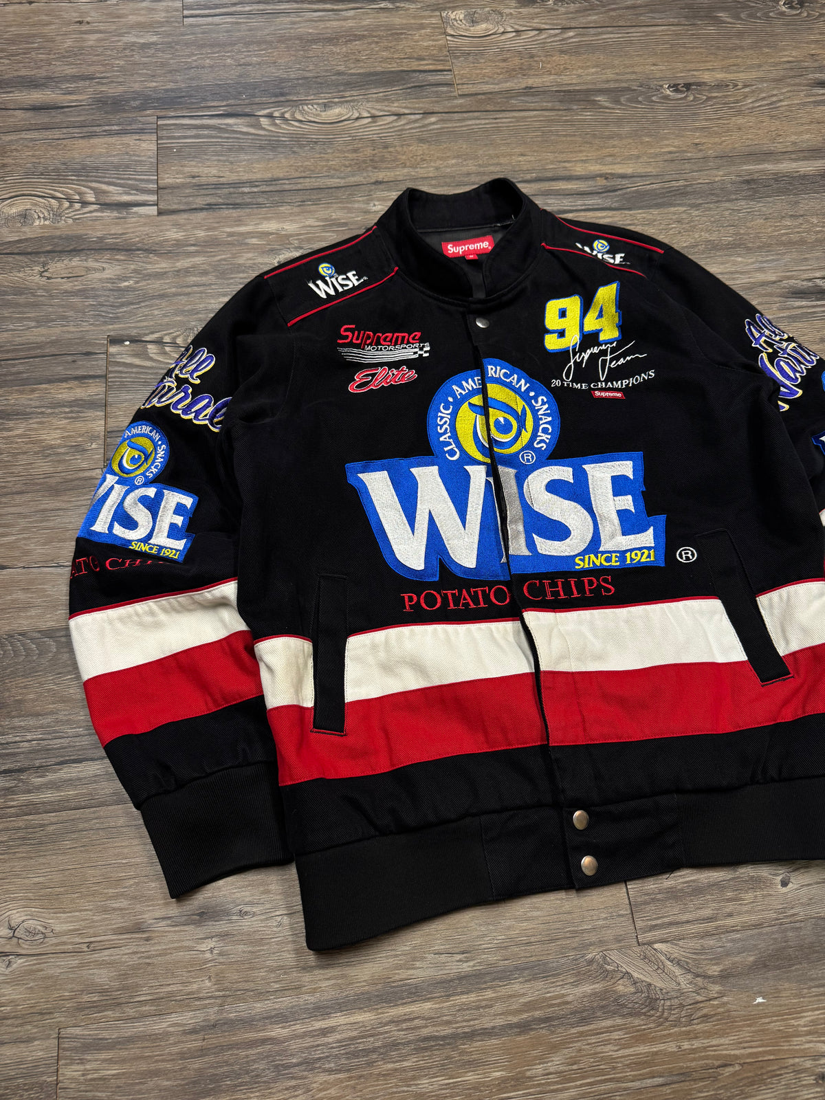 SUPREME WISE FW14 RACING BOMBER JACKET (M)
