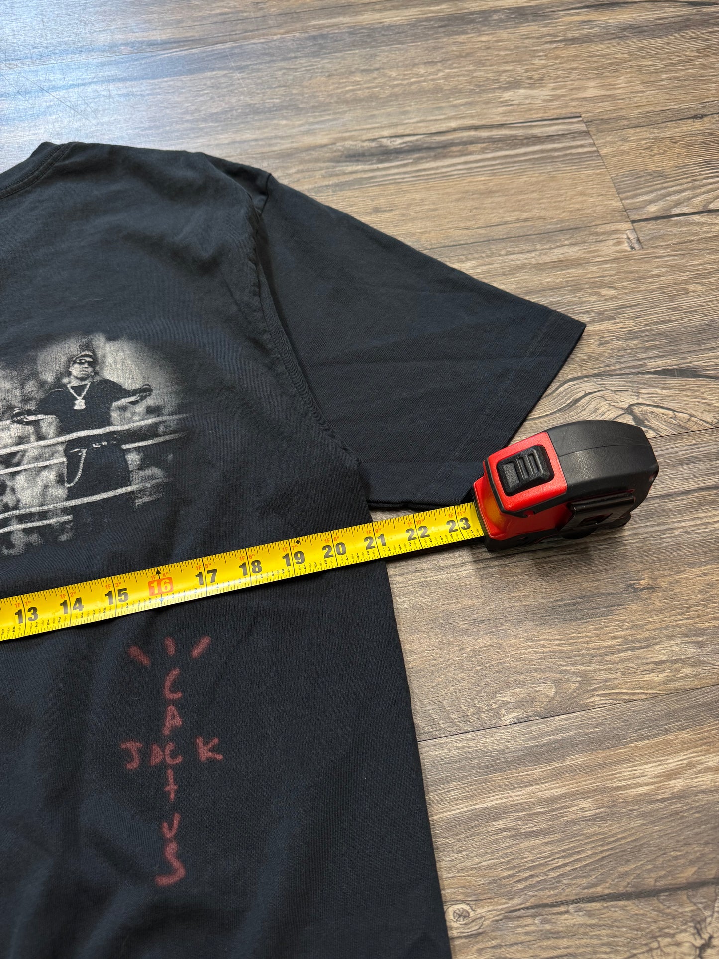 CACTUS JACK WWE WRESTLING T-SHIRT (L)