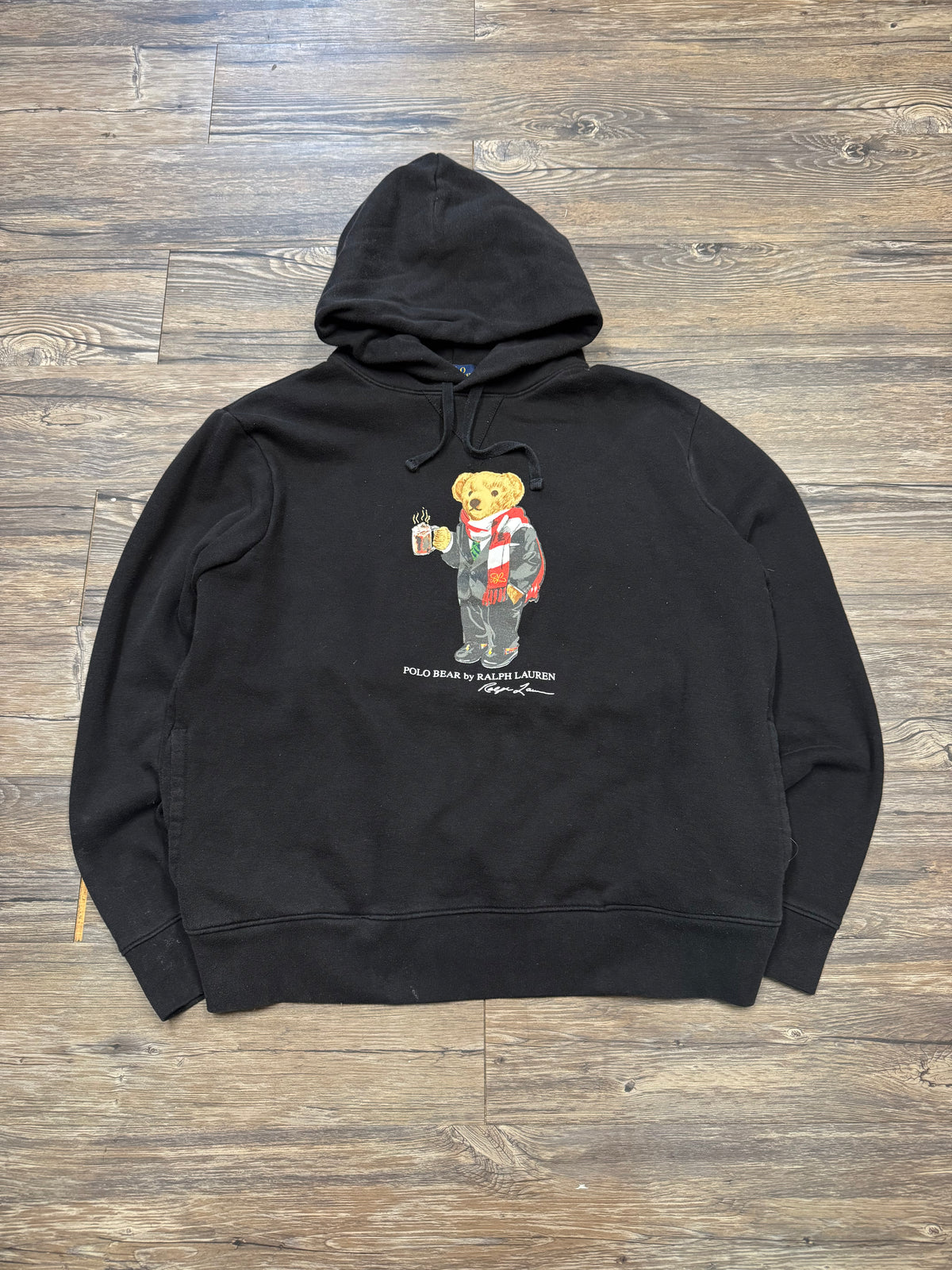 POLO RALPH LAUREN LUNAR YEAR BEAR HOODIE (L)