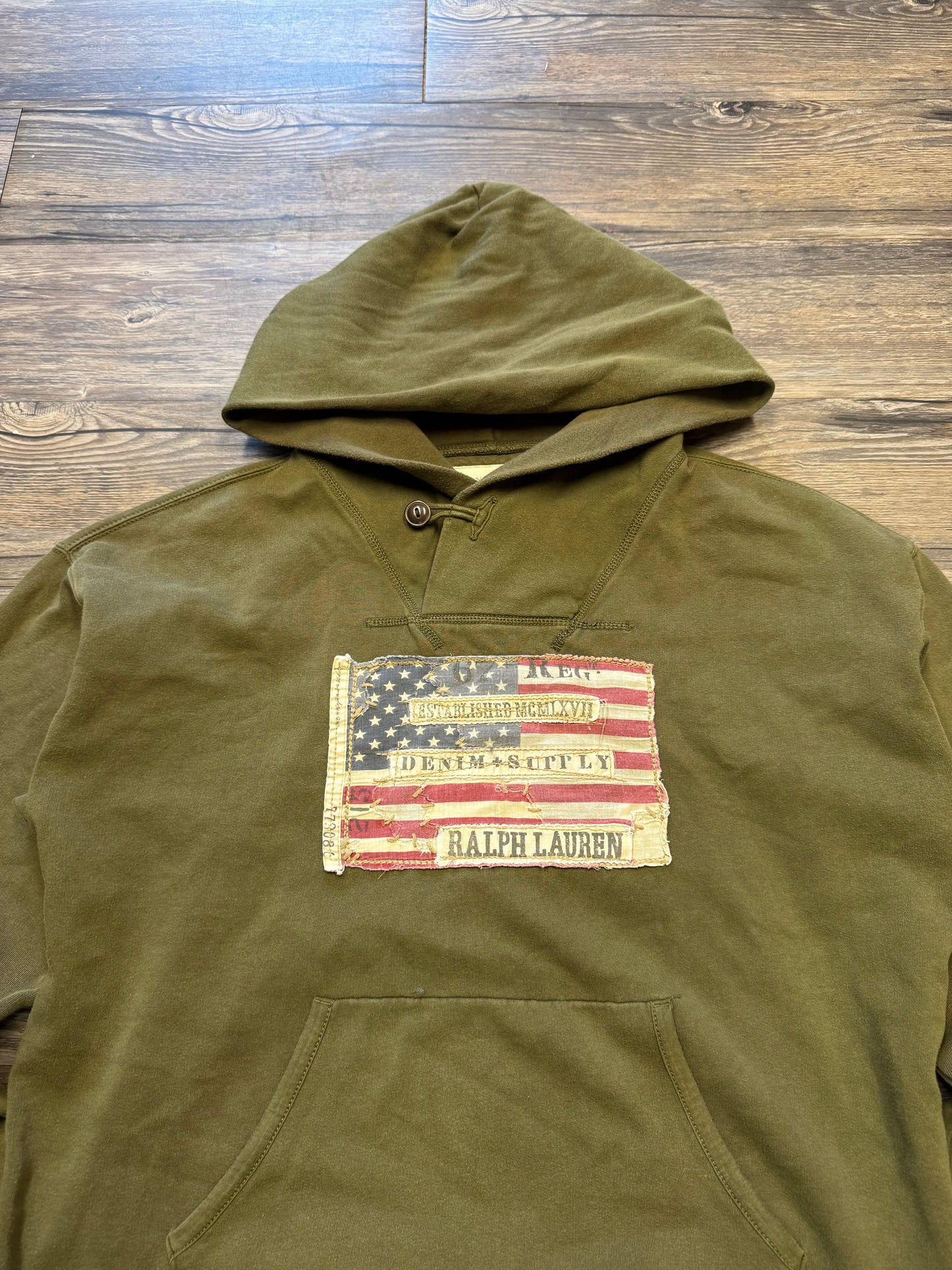 RALPH LAUREN DENIM & SUPPLY SCUBA HOODIE (L)