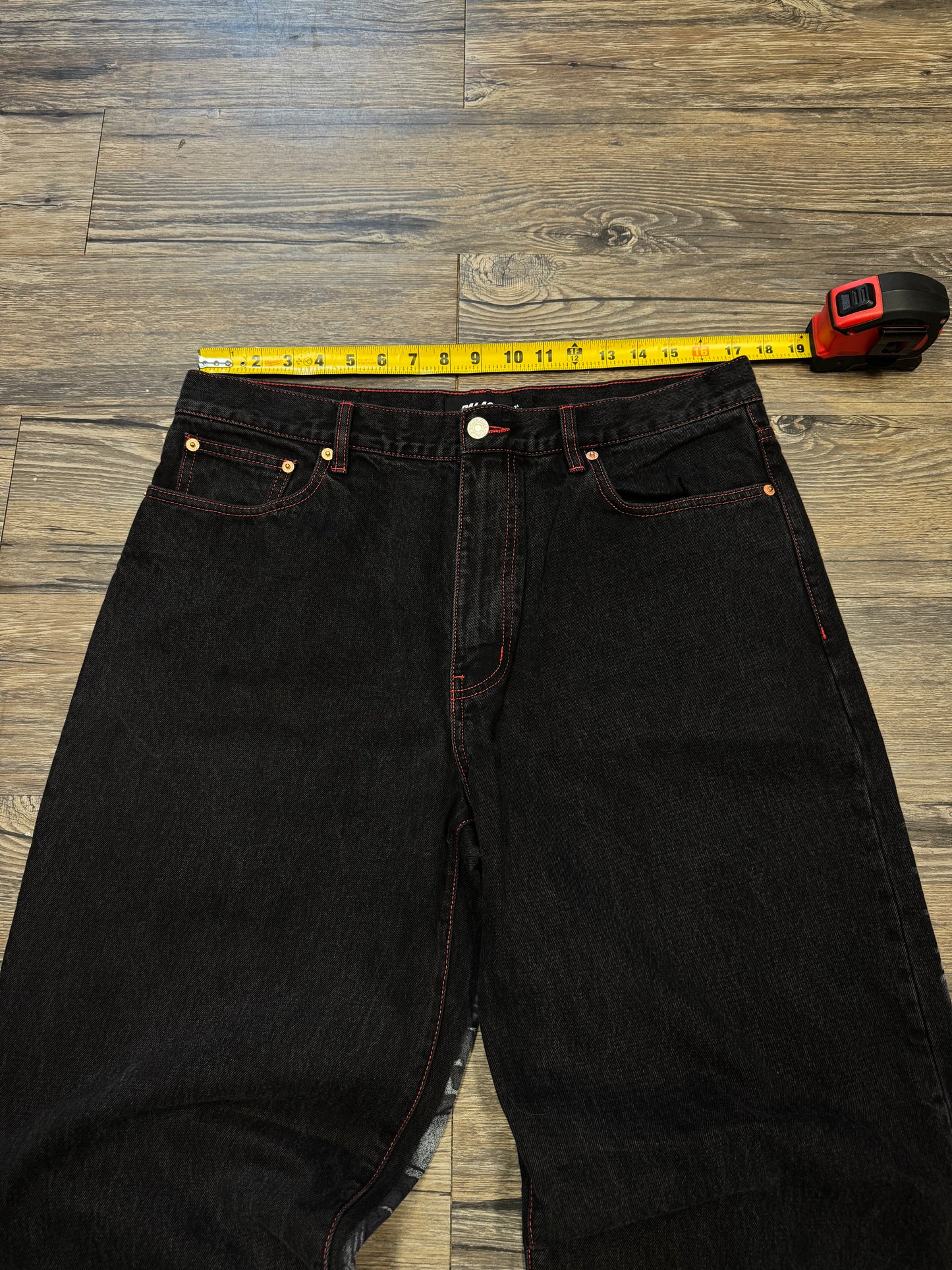 PALACE FW25 SUSANOO P90 STENCIL BAGGY DENIM (34)