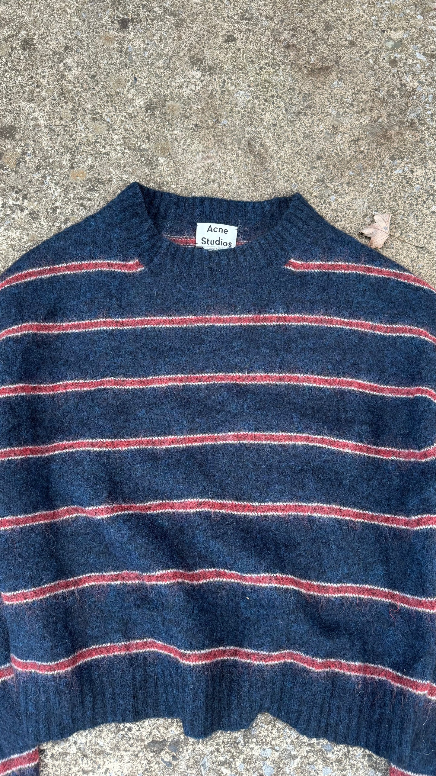 ACNE STUDIOS MOHAIR SWEATER (XXS) —> M