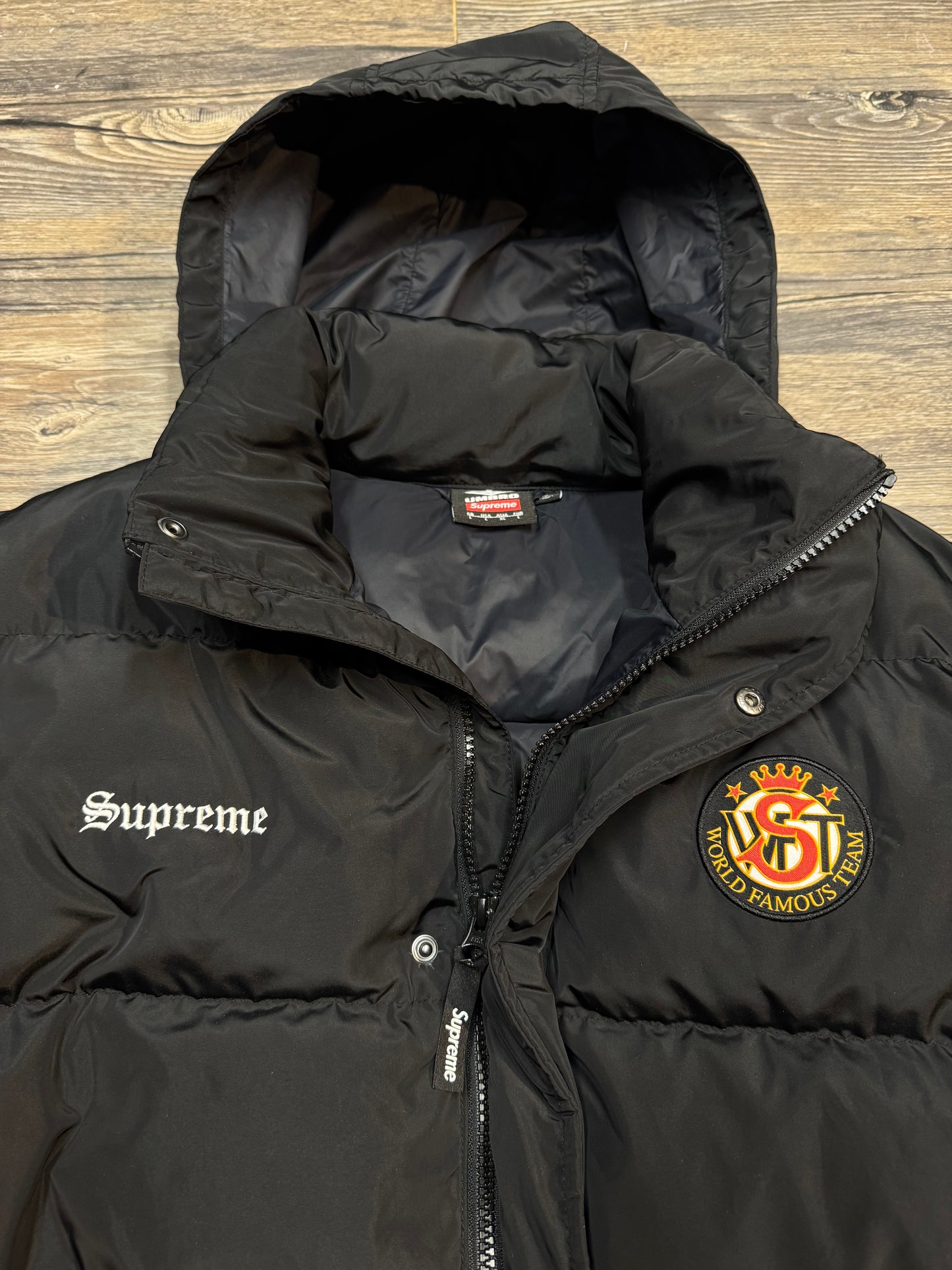 SUPREME UMBRO DOWN PUFFER JACKET (MEDIUM)