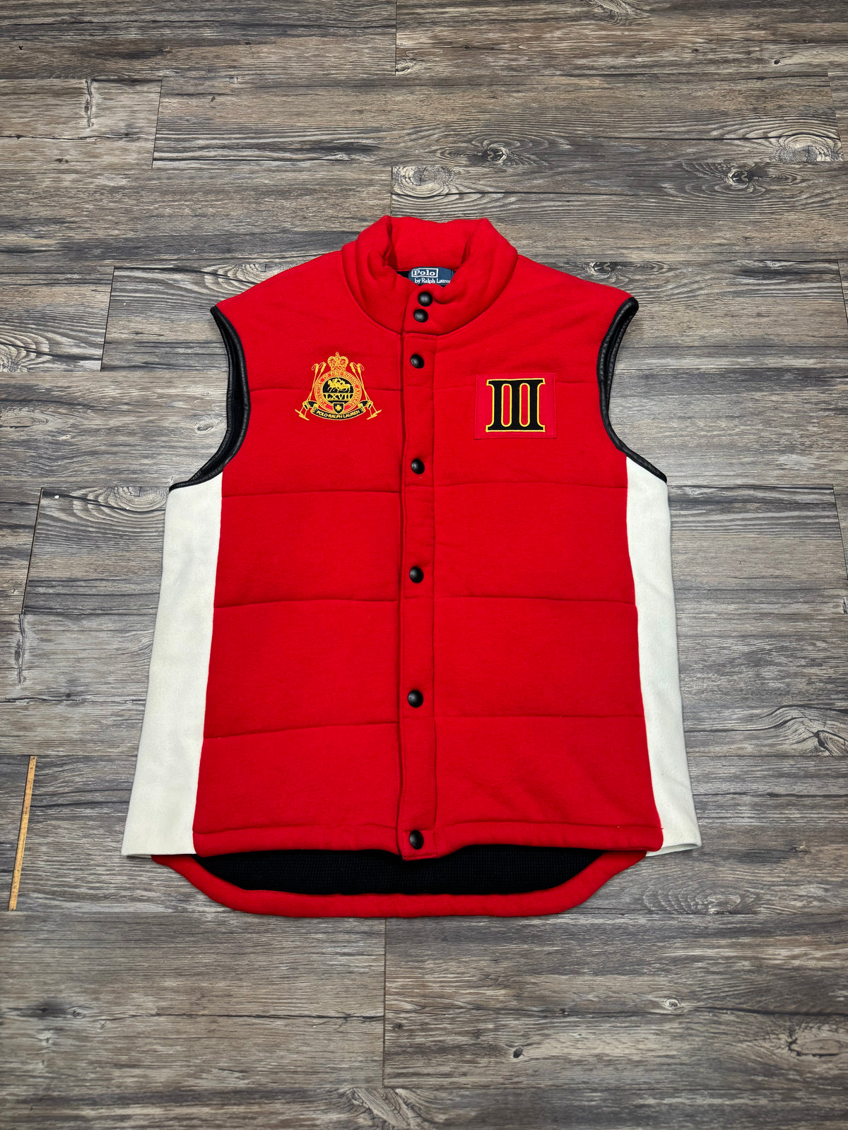 POLO RALPH LAUREN ITALIA PUFFER VEST (L)