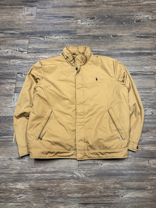 POLO RALPH LAUREN HARRINGTON POLARTEC ZIP UP JACKET (L)