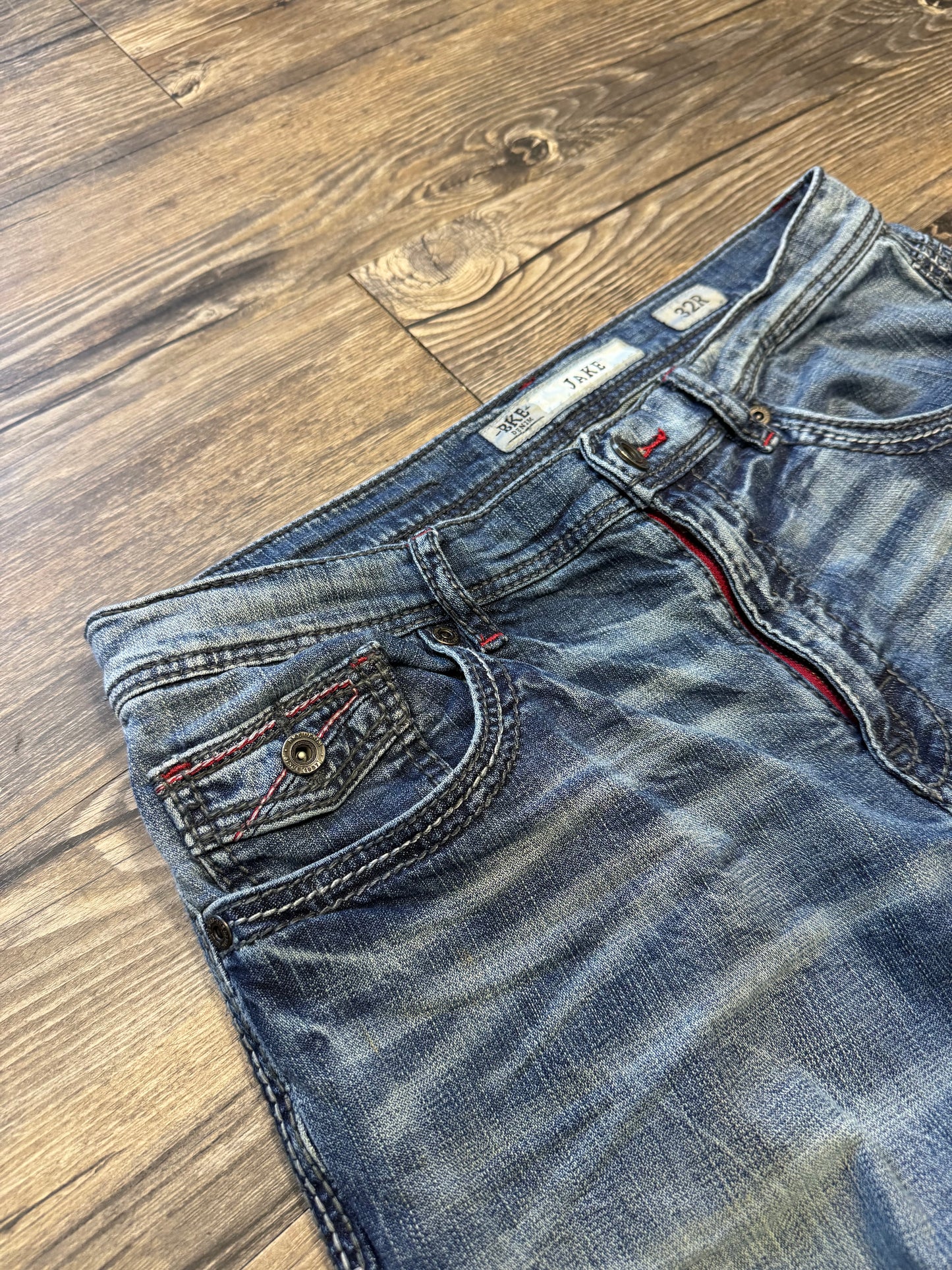 BKE JAKE BOOTCUT FADED JEANS (32)