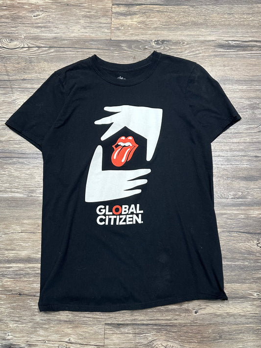 ROLLING STONES “GLOBAL CITIZEN” GRAPHIC T-SHIRT (MEDIUM)