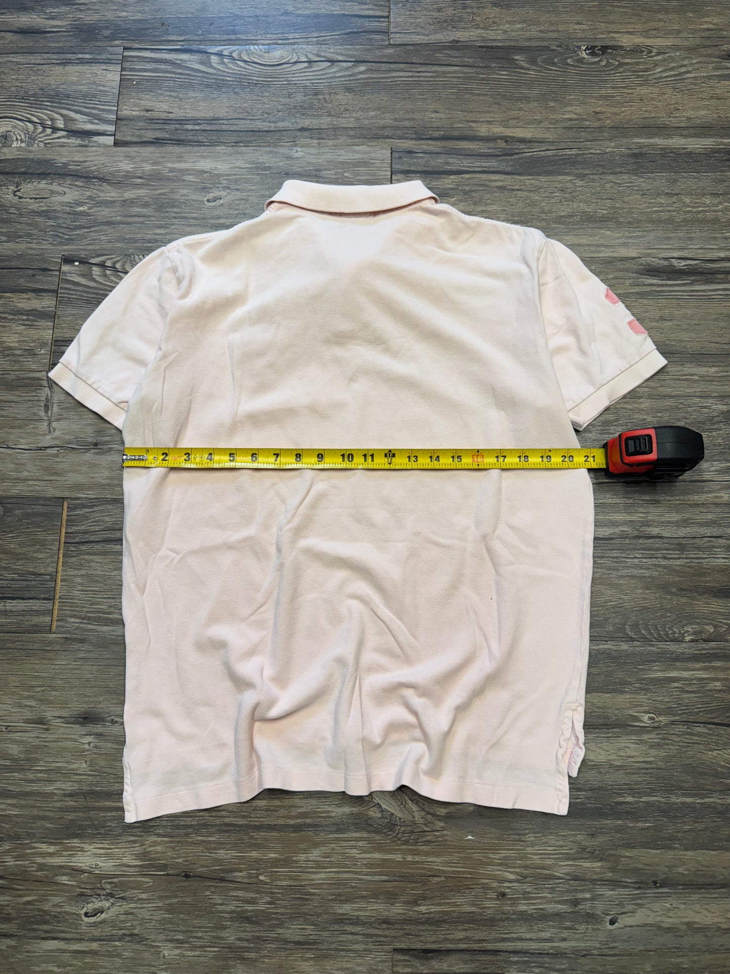 RALPH LAUREN PINK ON PINK BIG PONY POLO (L)