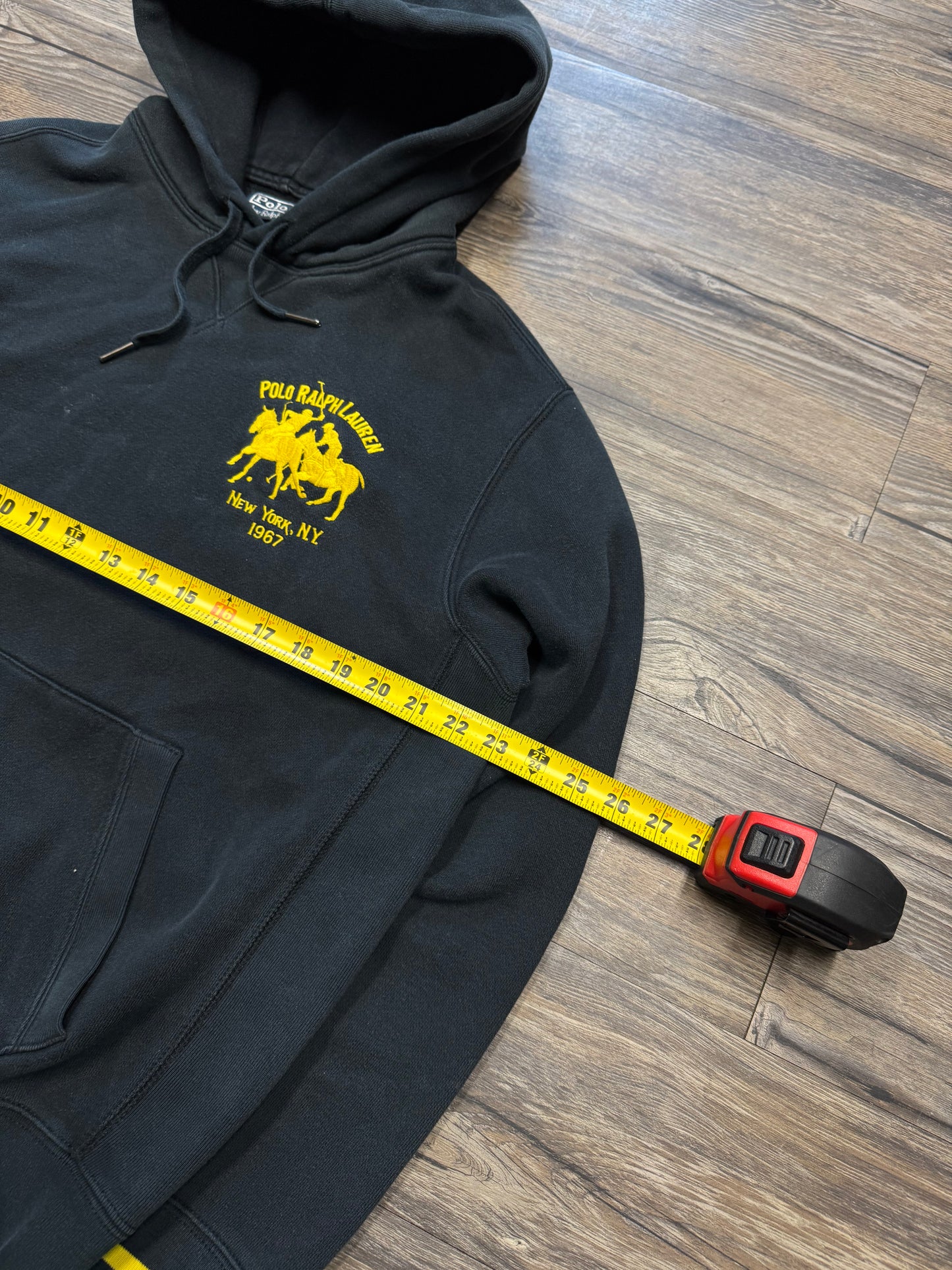 POLO RALPH LAUREN VINTAGE NEW YORK VARSITY HOODIE (L)