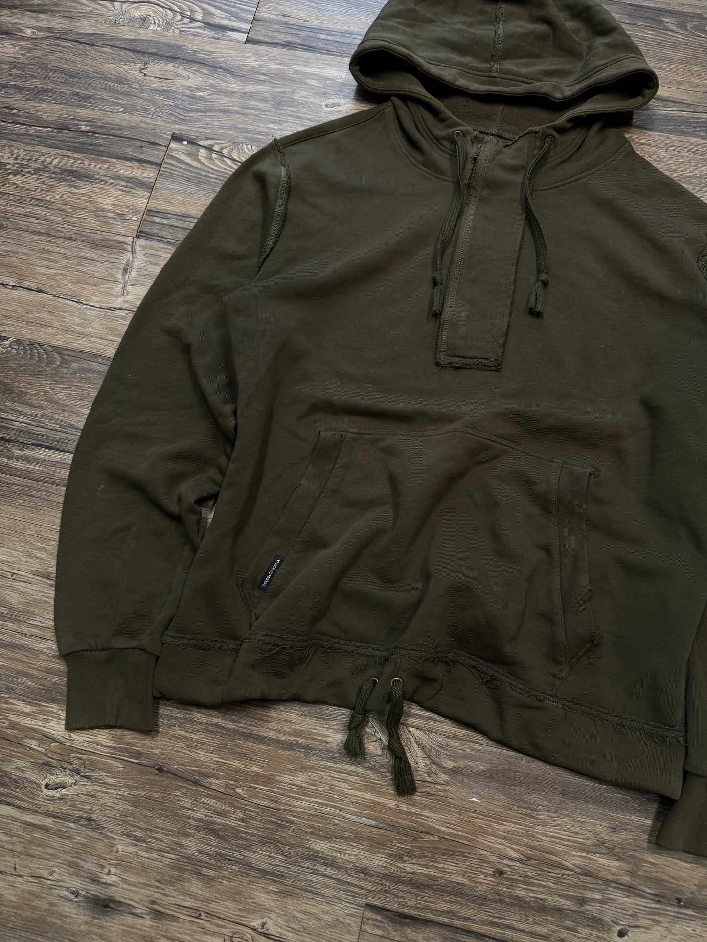 DOLCE & GABBANA MILITARY HOODIE (L-XL)