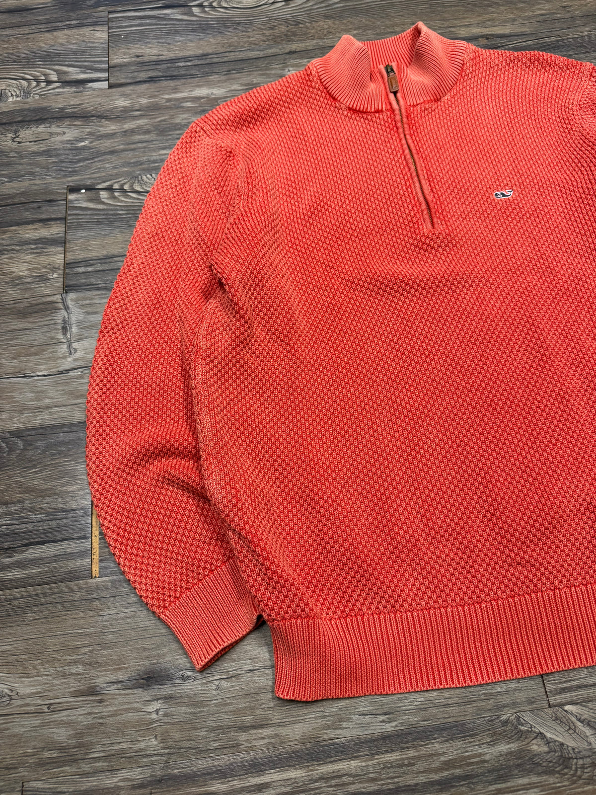 VINEYARD VINES KNITTED QUARTER ZIP (L)