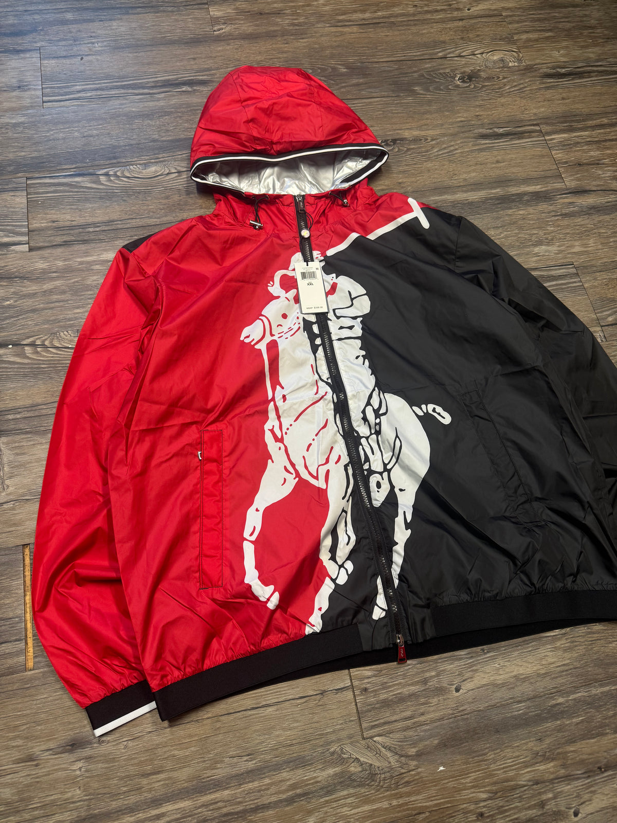 POLO RALPH LAUREN P WING BIG PONY WINDBREAKER JACKET (XXL)
