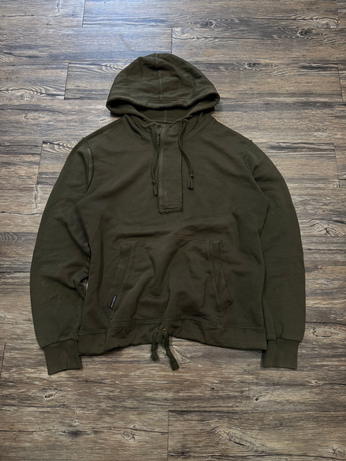 DOLCE & GABBANA MILITARY HOODIE (L-XL)