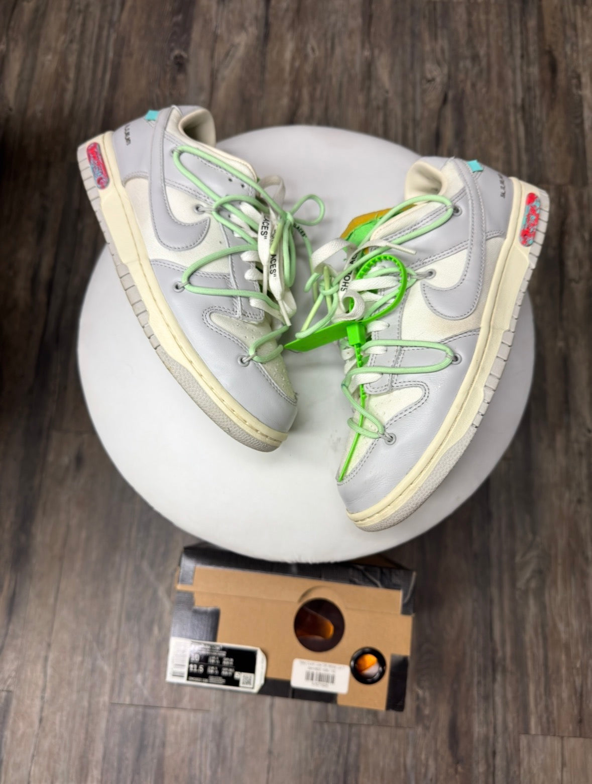 OFF-WHITE NIKE DUNK LOW 7 OF 50 (10)