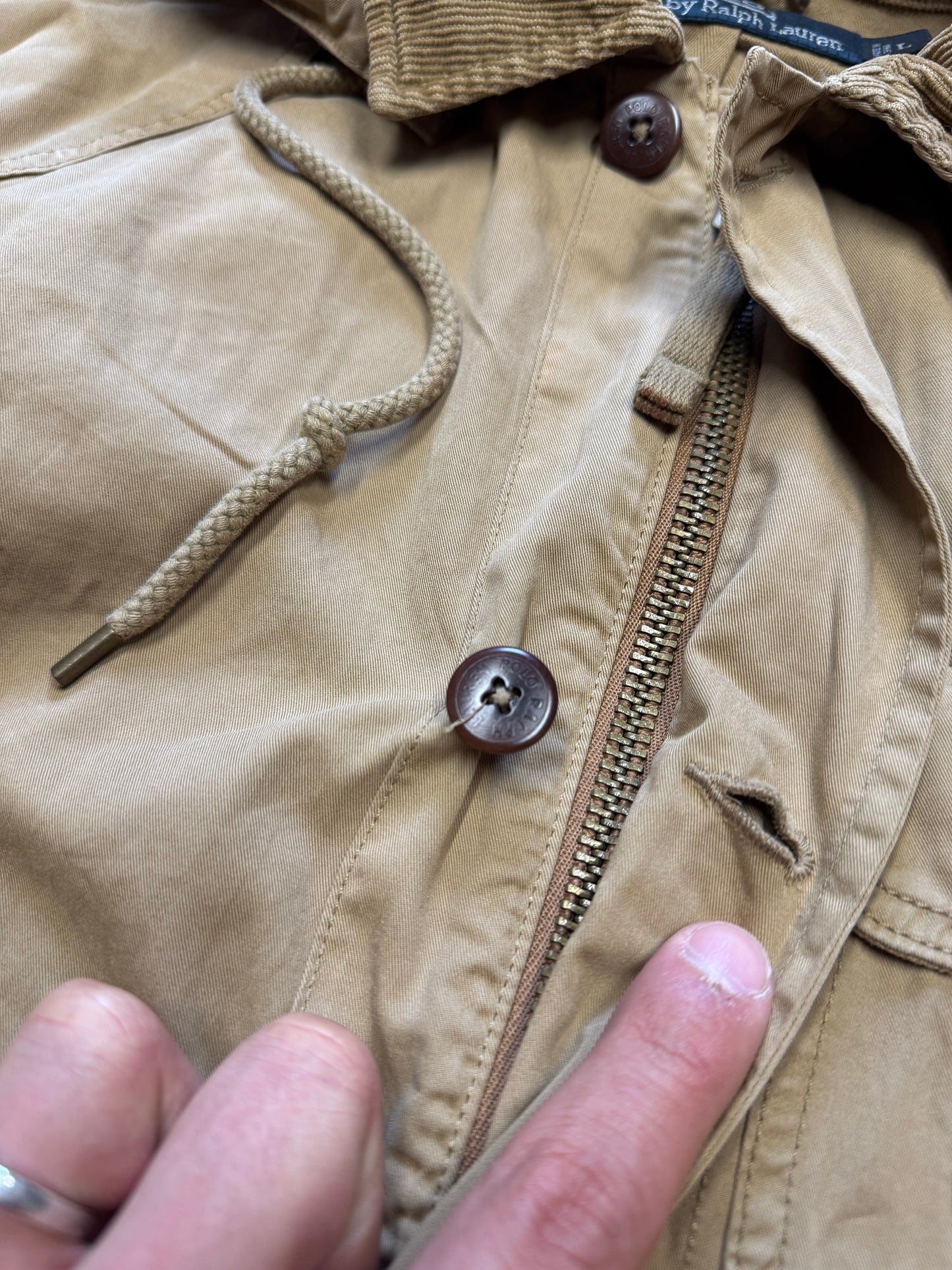 POLO RALPH LAUREN FIELD COAT HUNTING JACKET (L)