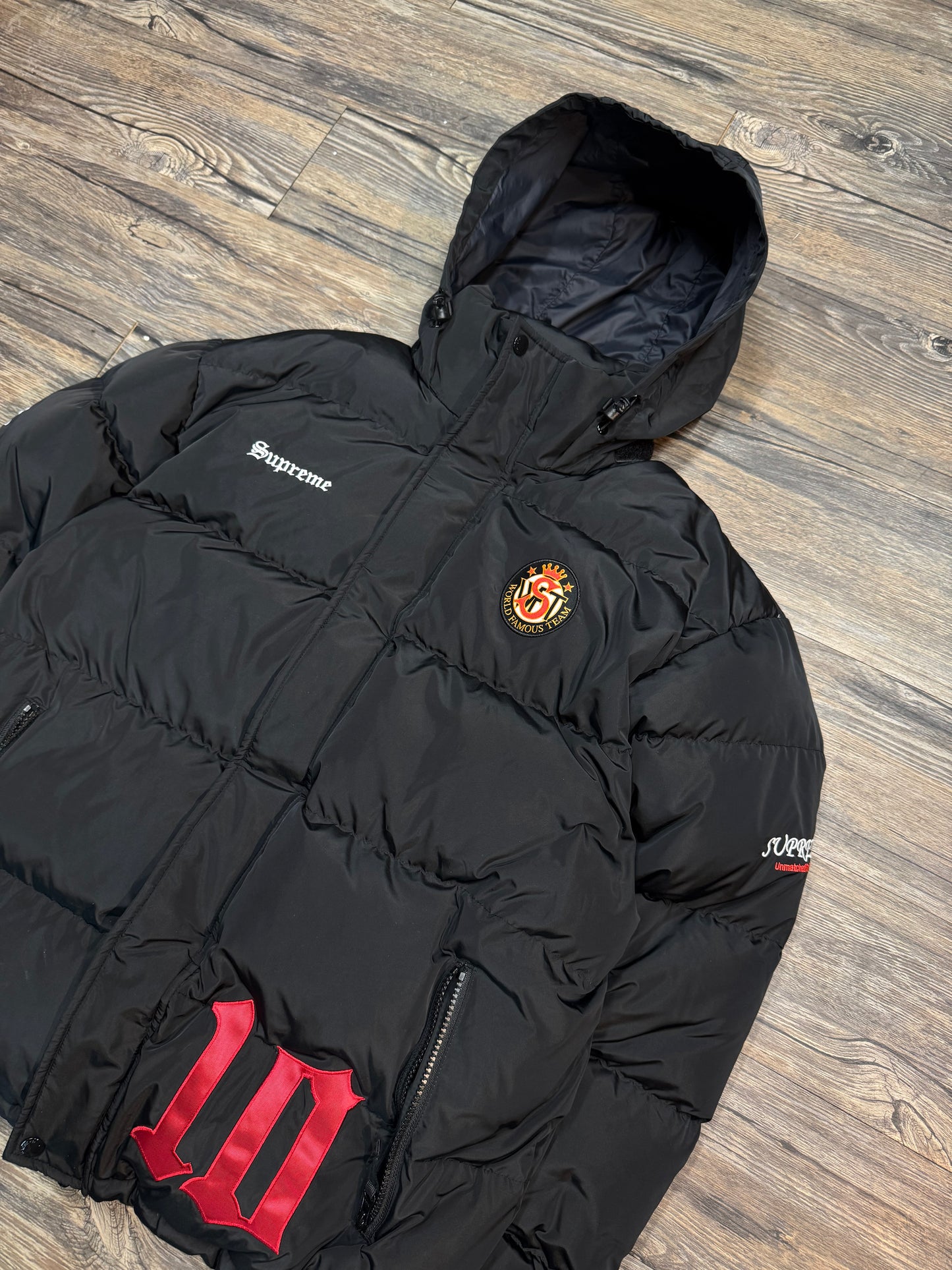 SUPREME UMBRO DOWN PUFFER JACKET (MEDIUM)