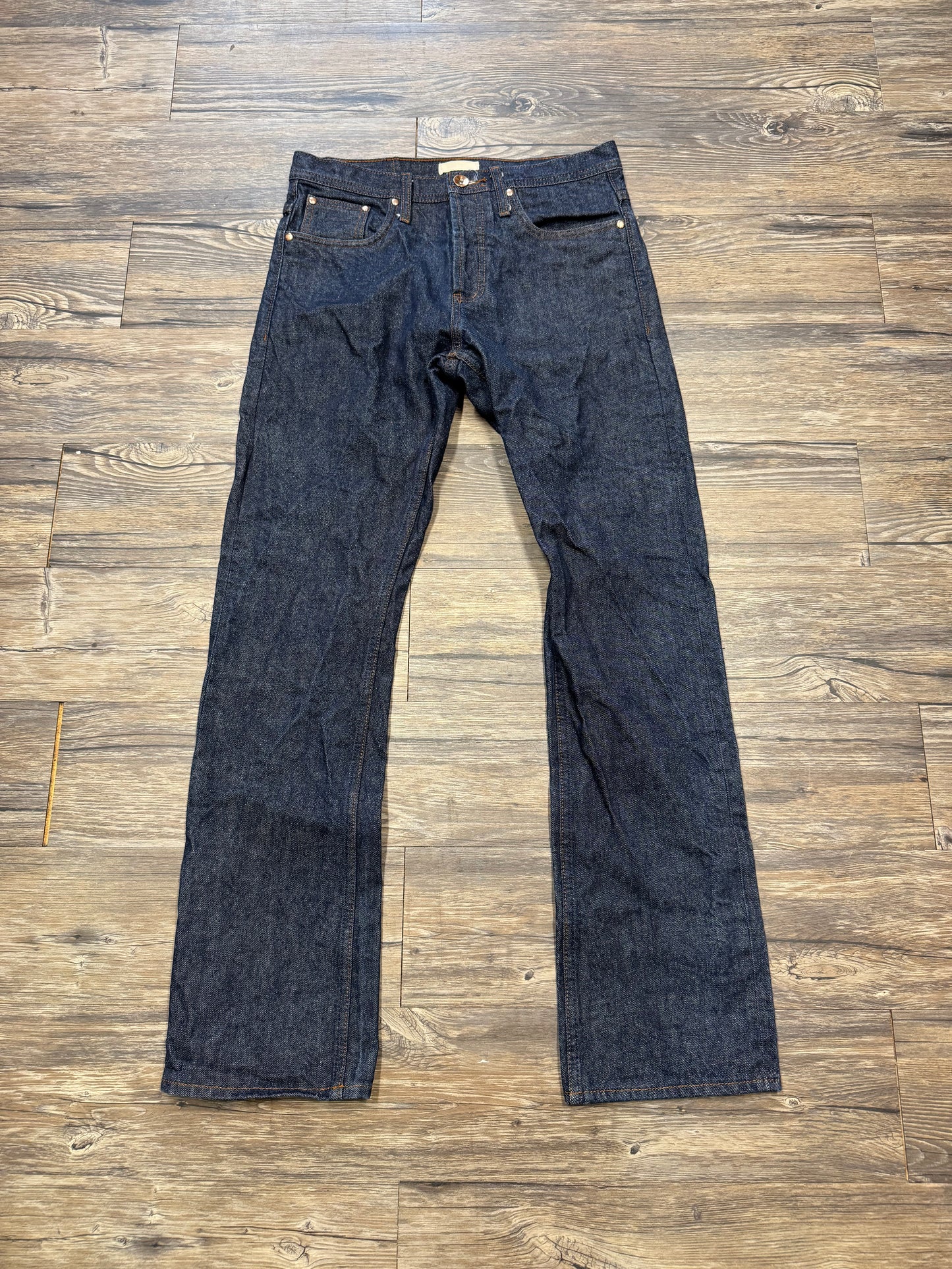 DARK INDIGO SELVEDGE SLIM FIT UB301 JEANS (30x32)