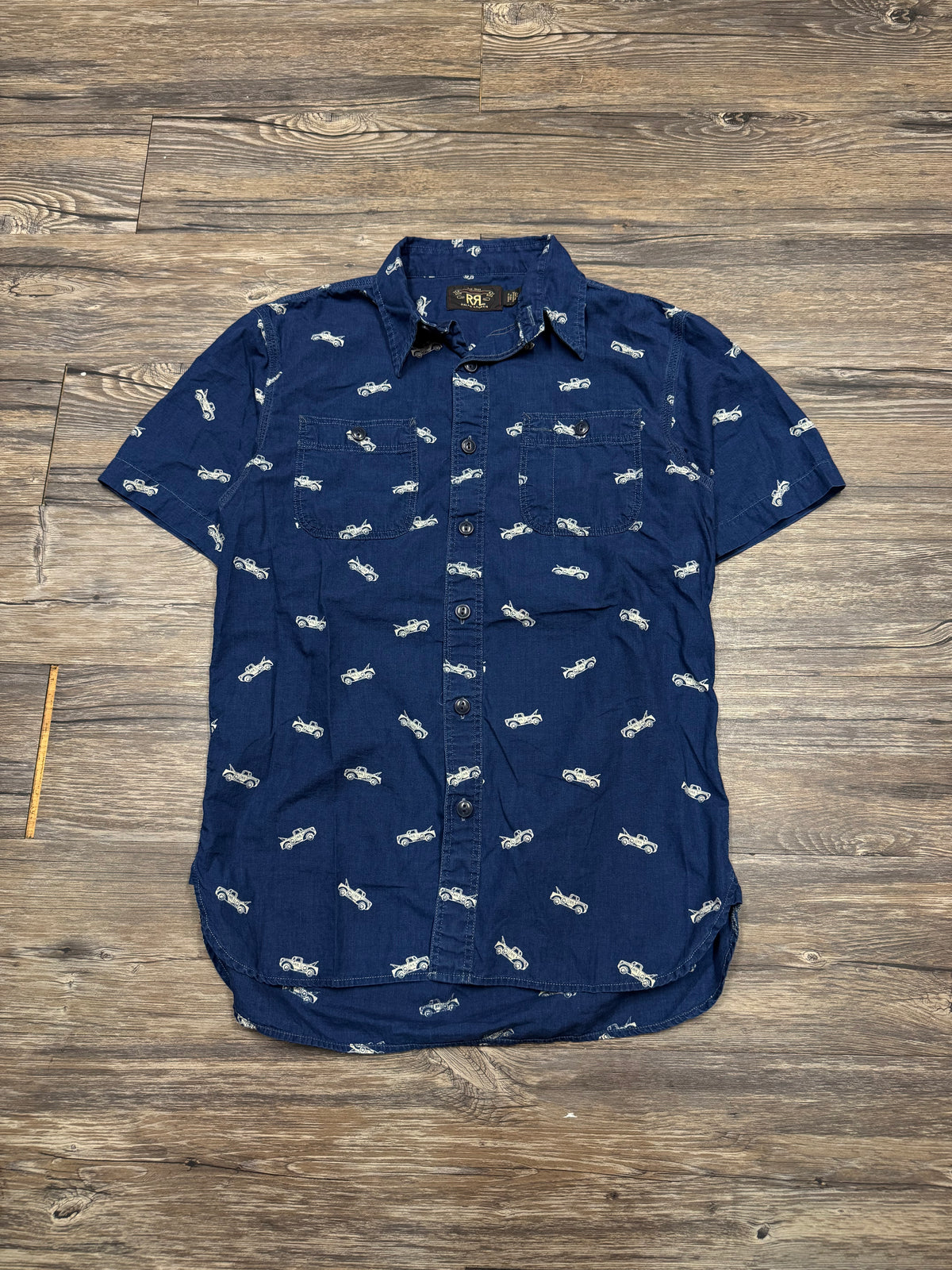 RRL TRUCK DESIGN BUTTON UP SHIRT (S)