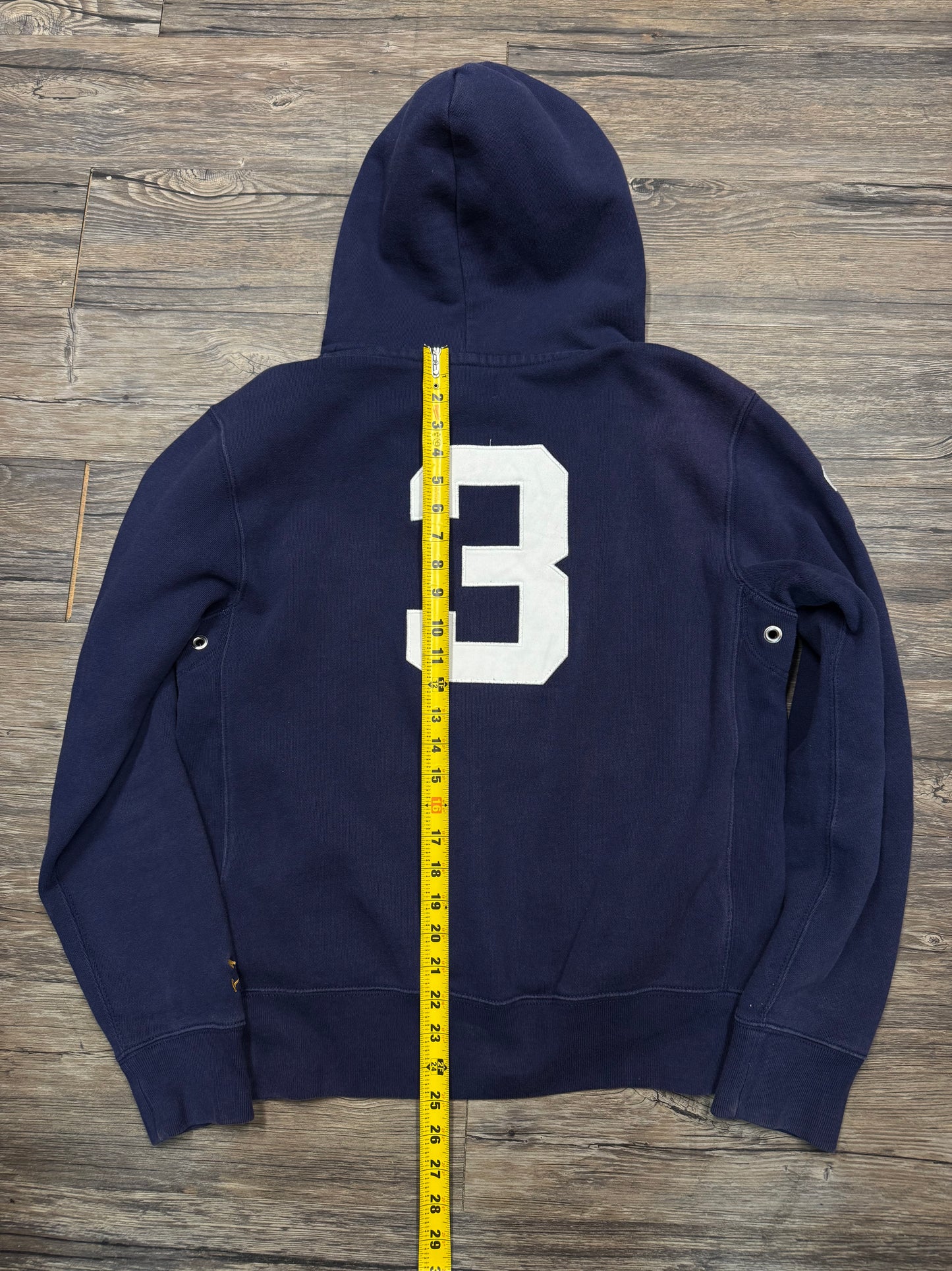 RALPH LAUREN LXVII BIG #3 HENLEY HOODIE (M)