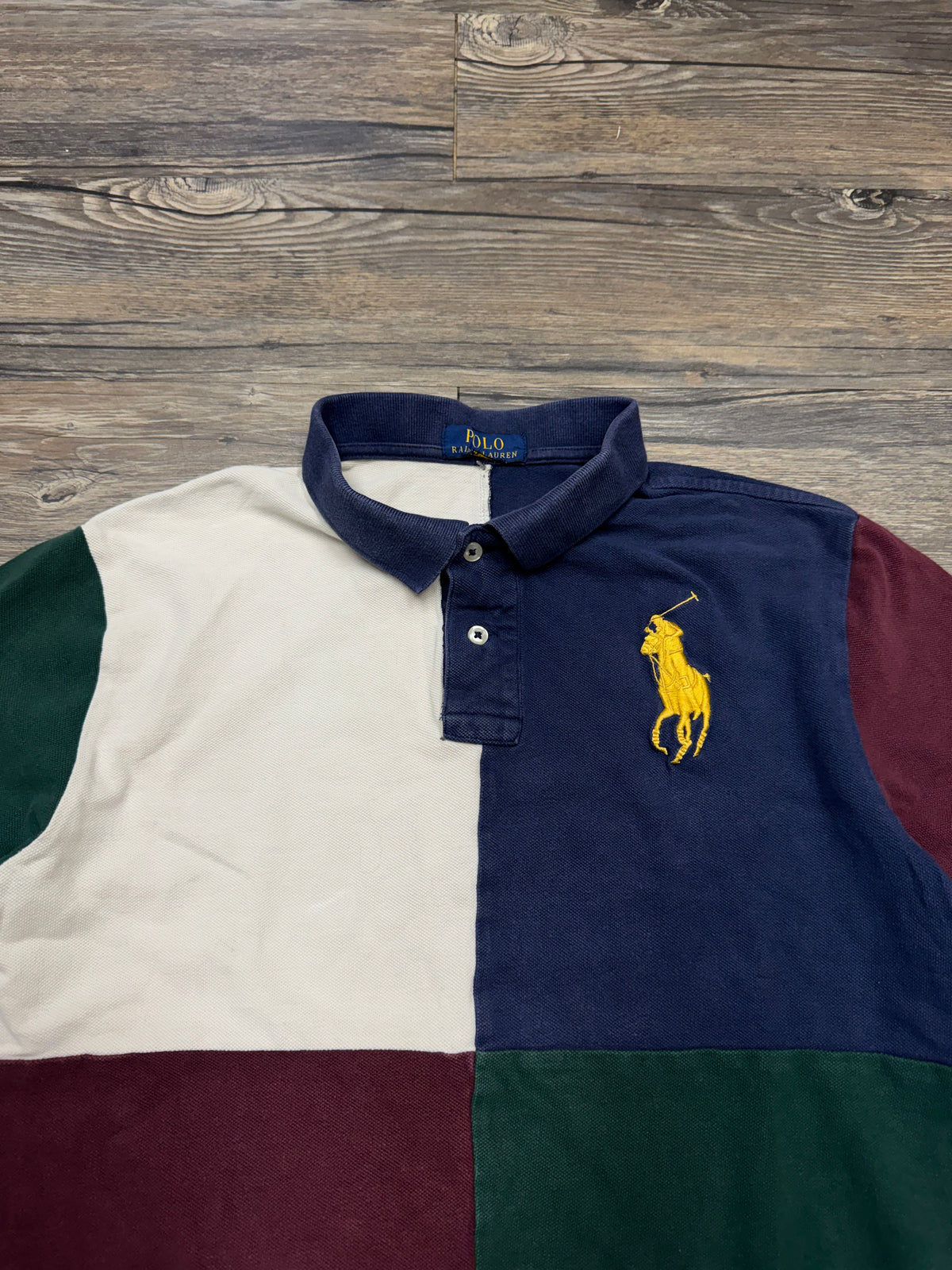 POLO RALPH LAUREN
BIG PONY COLORBLOCK SS POLO (M)