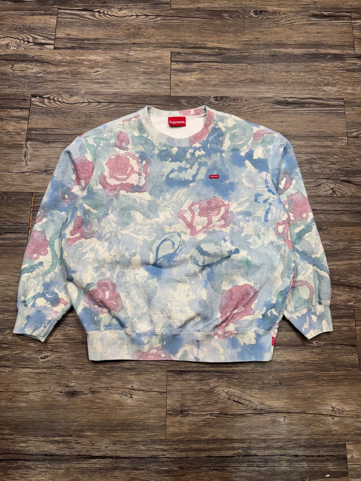 SUPREME SS21 PAINTED CREWNECK (L)